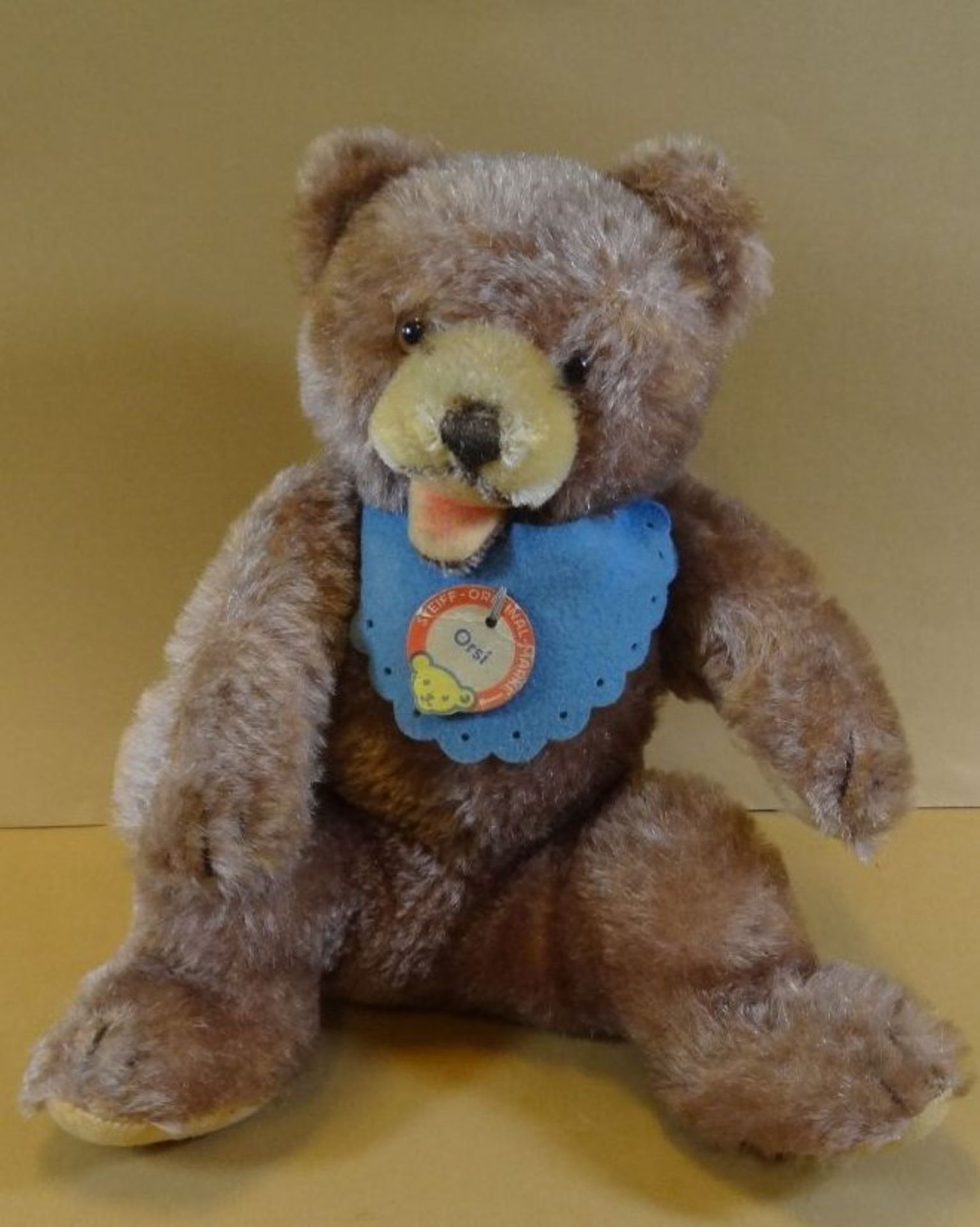 Steiff Teddy Orsi, Etikett, H-22 cm