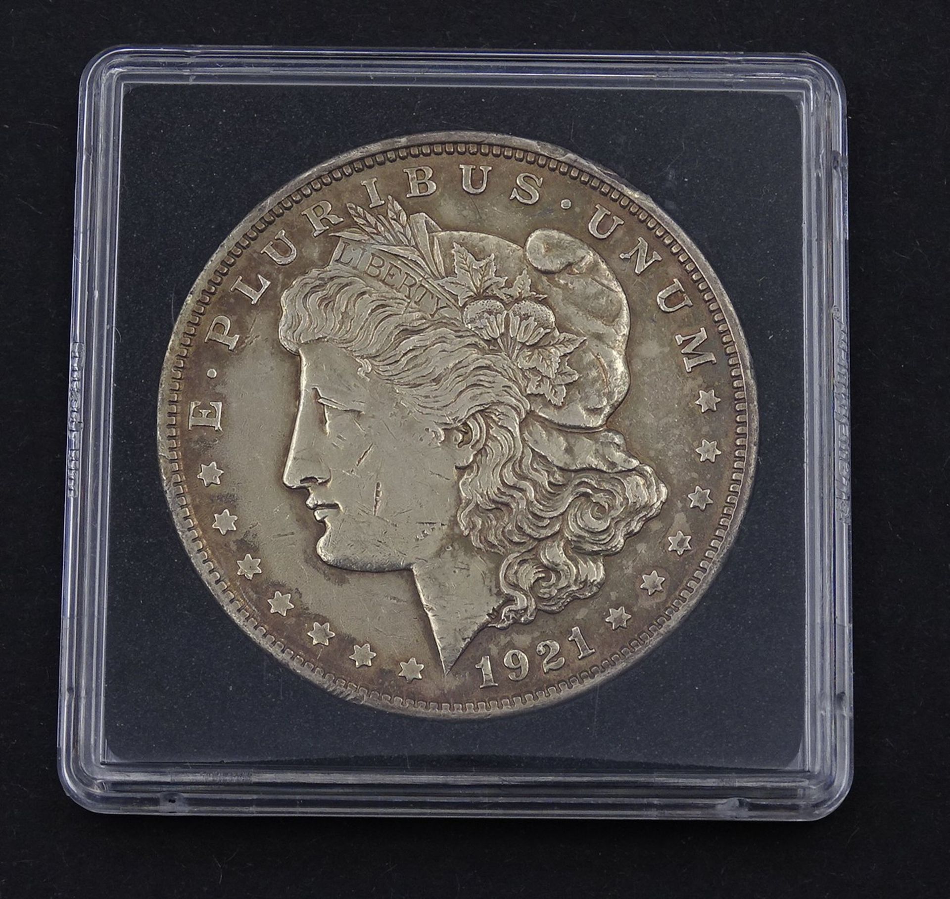 Morgan Dollar 1921, USA, gekapselt