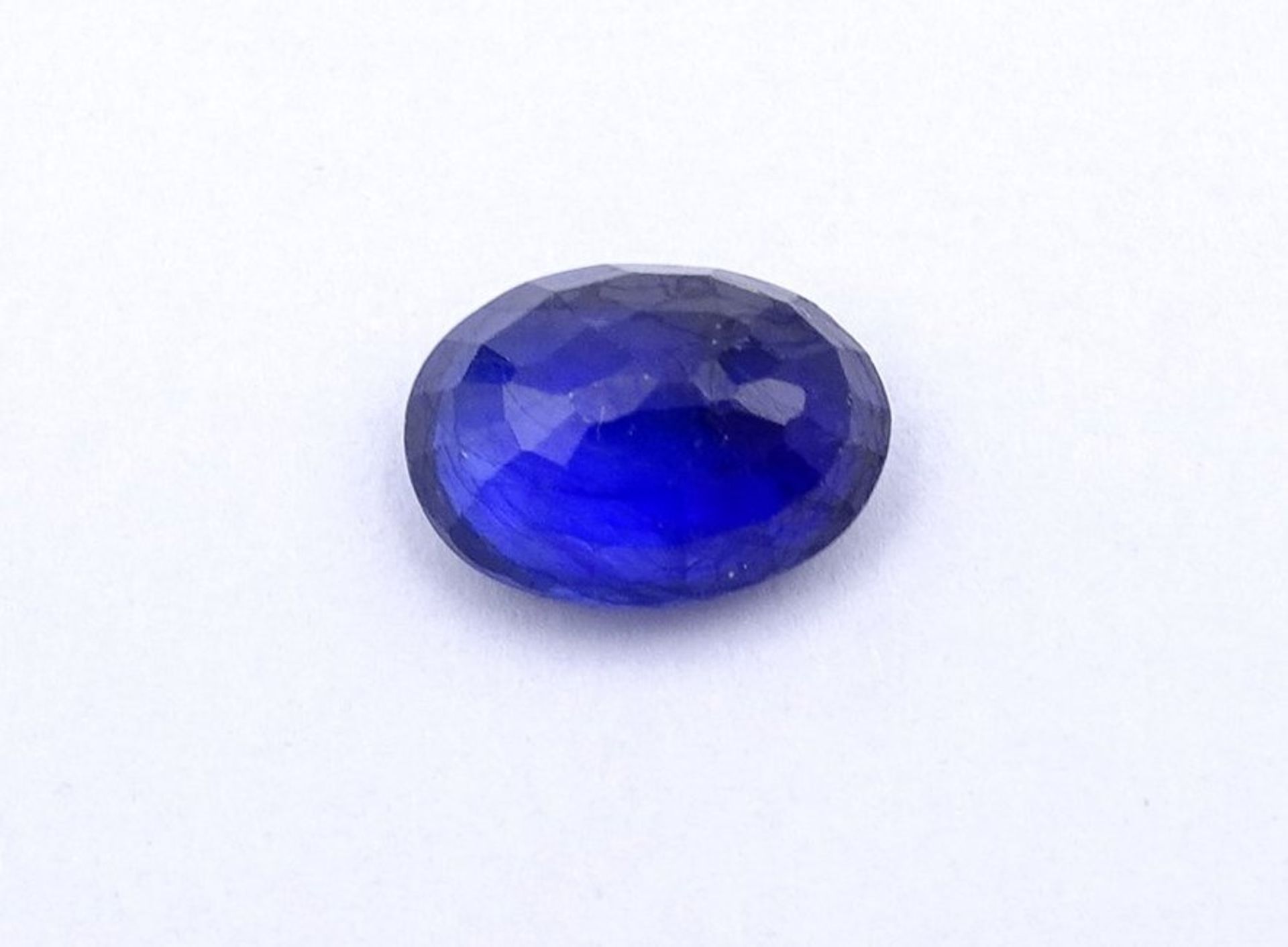 Loser Saphir, 1,93ct., oval, 8x6x3mm - Bild 6 aus 7