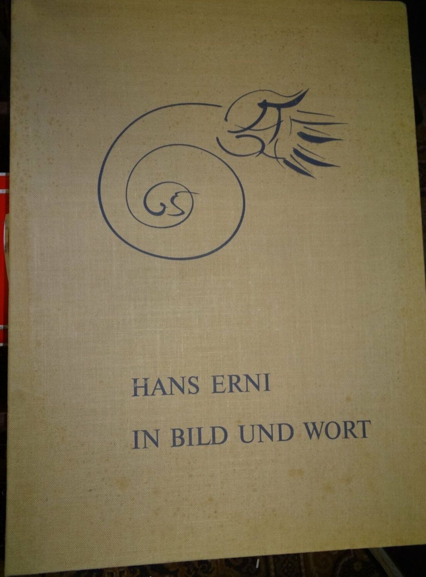 Hans ERNI (1909-2015) "In Wort und Bild" Kunstmappe mit 65 Werken des Künstlers, anlässlich seines 