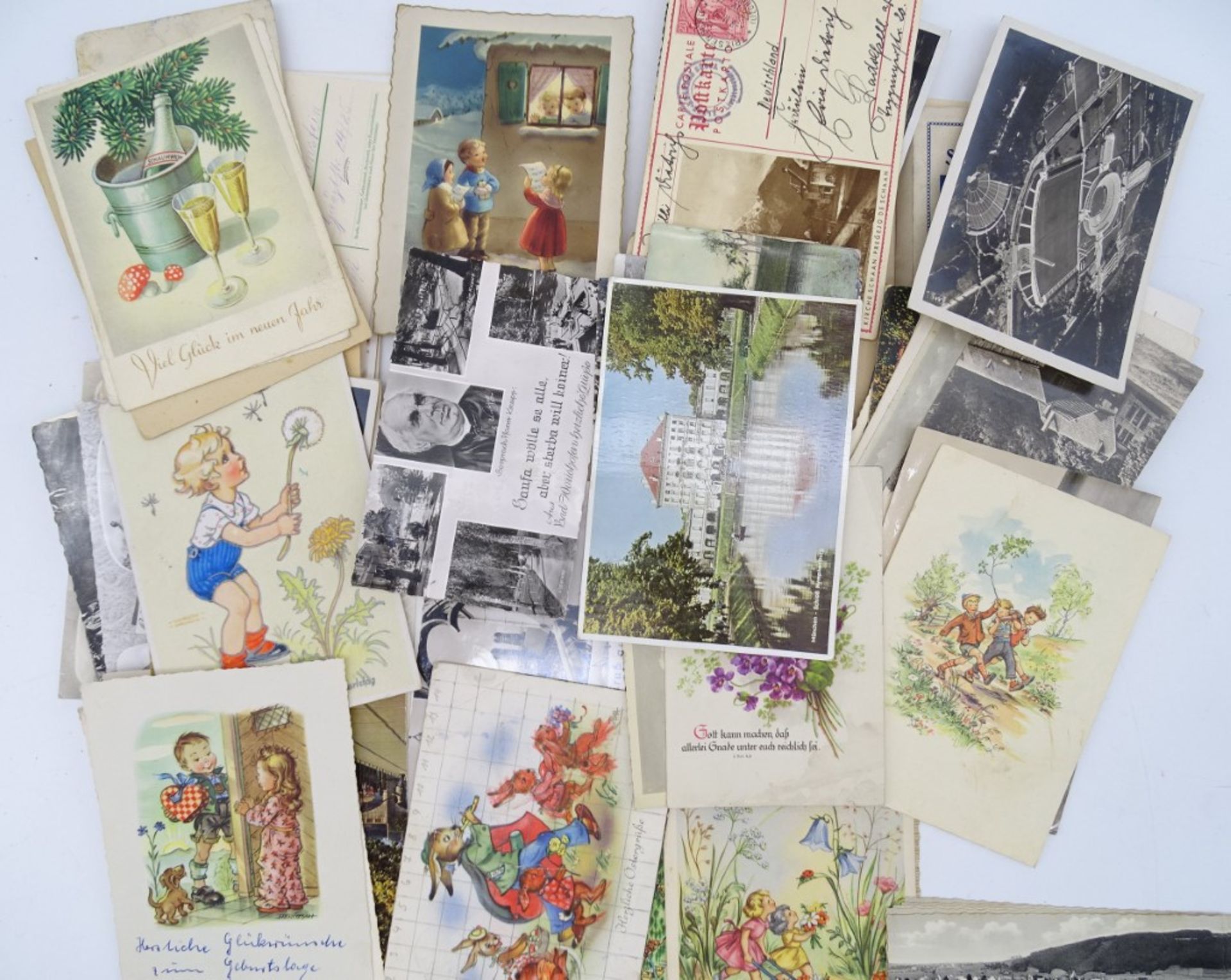 Konvolut alter Postkarten, haupts. Nachkriegszeit, BRD und DDR - Bild 2 aus 4