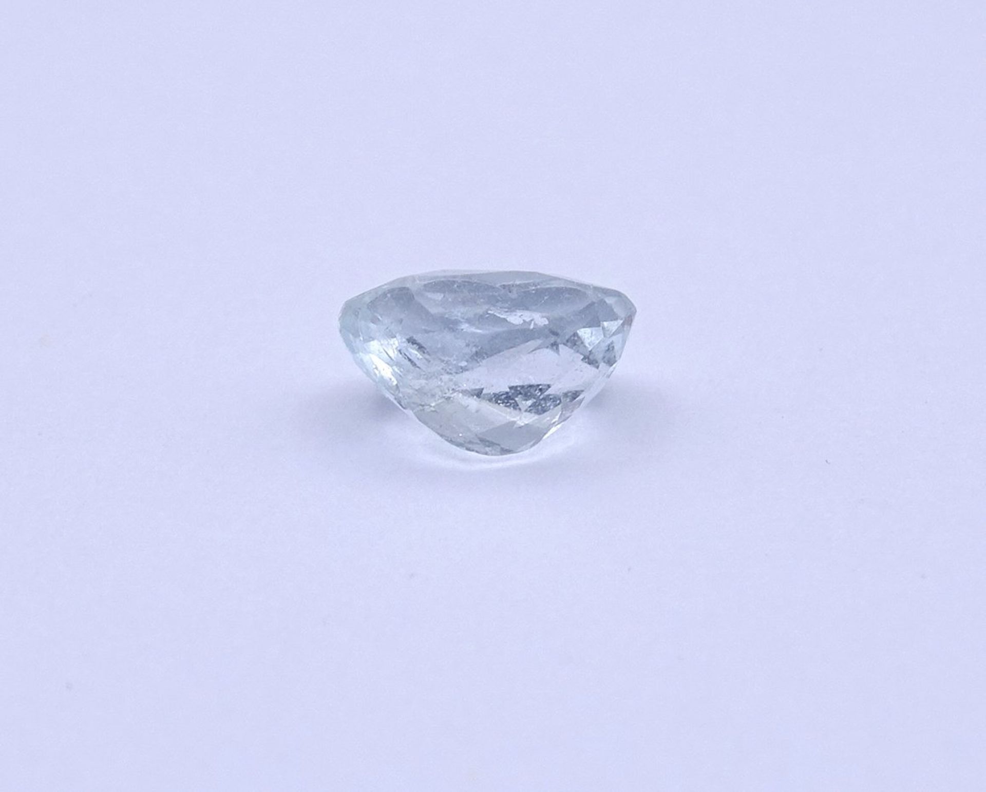 Loser Aquamarin, 1,48ct. 10x7x6mm - Bild 6 aus 6