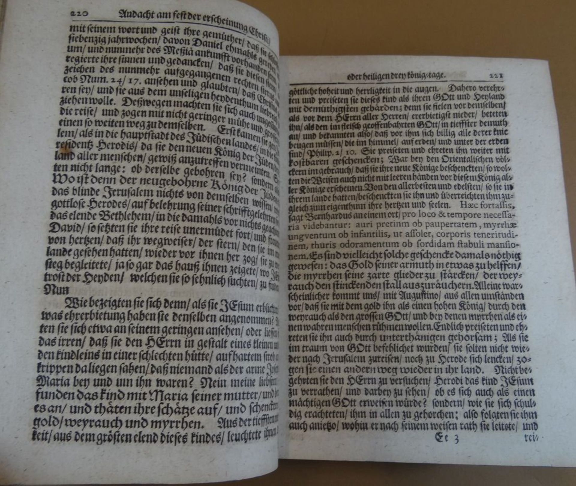 Dr.J.F. Mayers "Evangelische Engel" Andachtenbuch, Leipzig 1708, Einband der Zeit, tw. mit handschr - Bild 7 aus 8