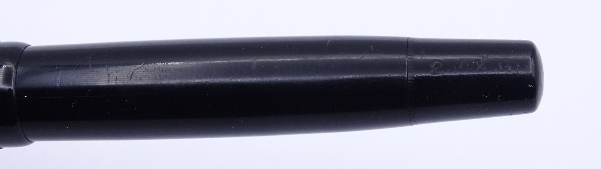 Montblanc Füller No. 234 1/2 G,  Gesamtlänge L. 12,2cm, anbei Schachtel, Alters- und Gebrauchsspure - Bild 7 aus 7