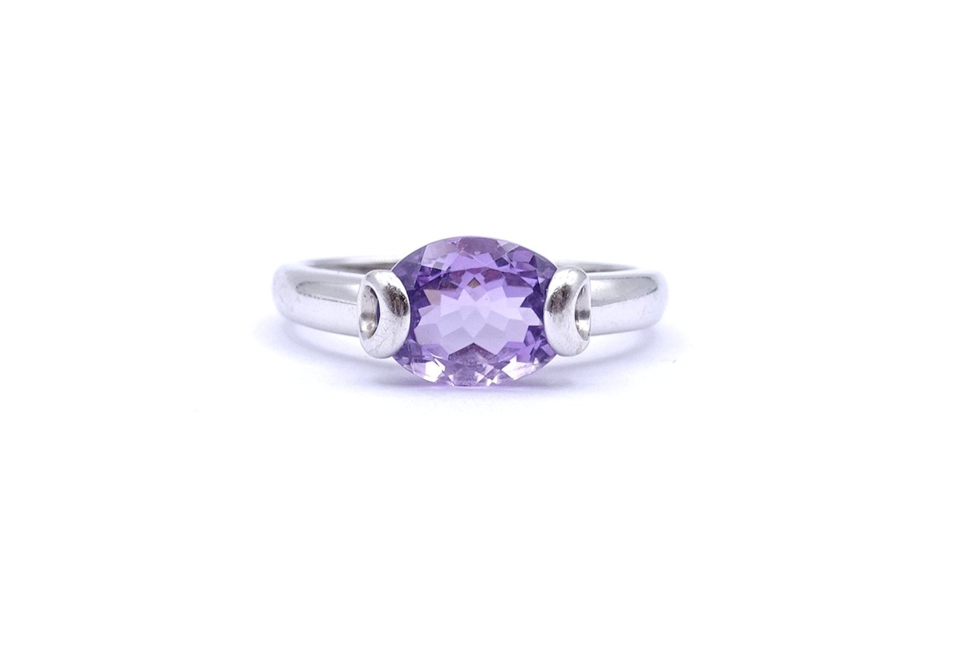 Amethyst Ring, Sterling Silber 0.925, 2,8g., RG 56/57