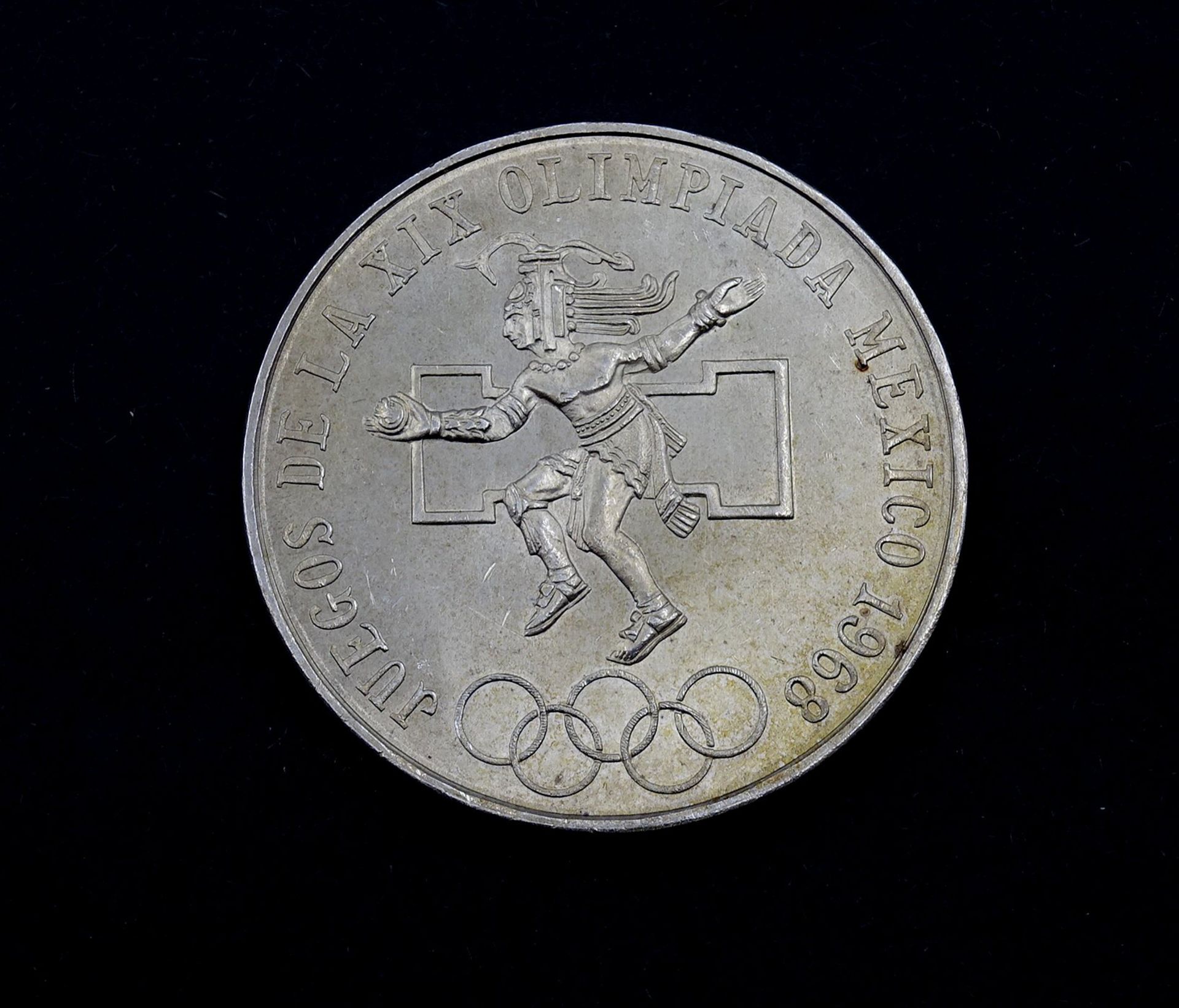 25 Pesos 1968, Mexico, D.38,0mm, 22,5g. - Image 2 of 2