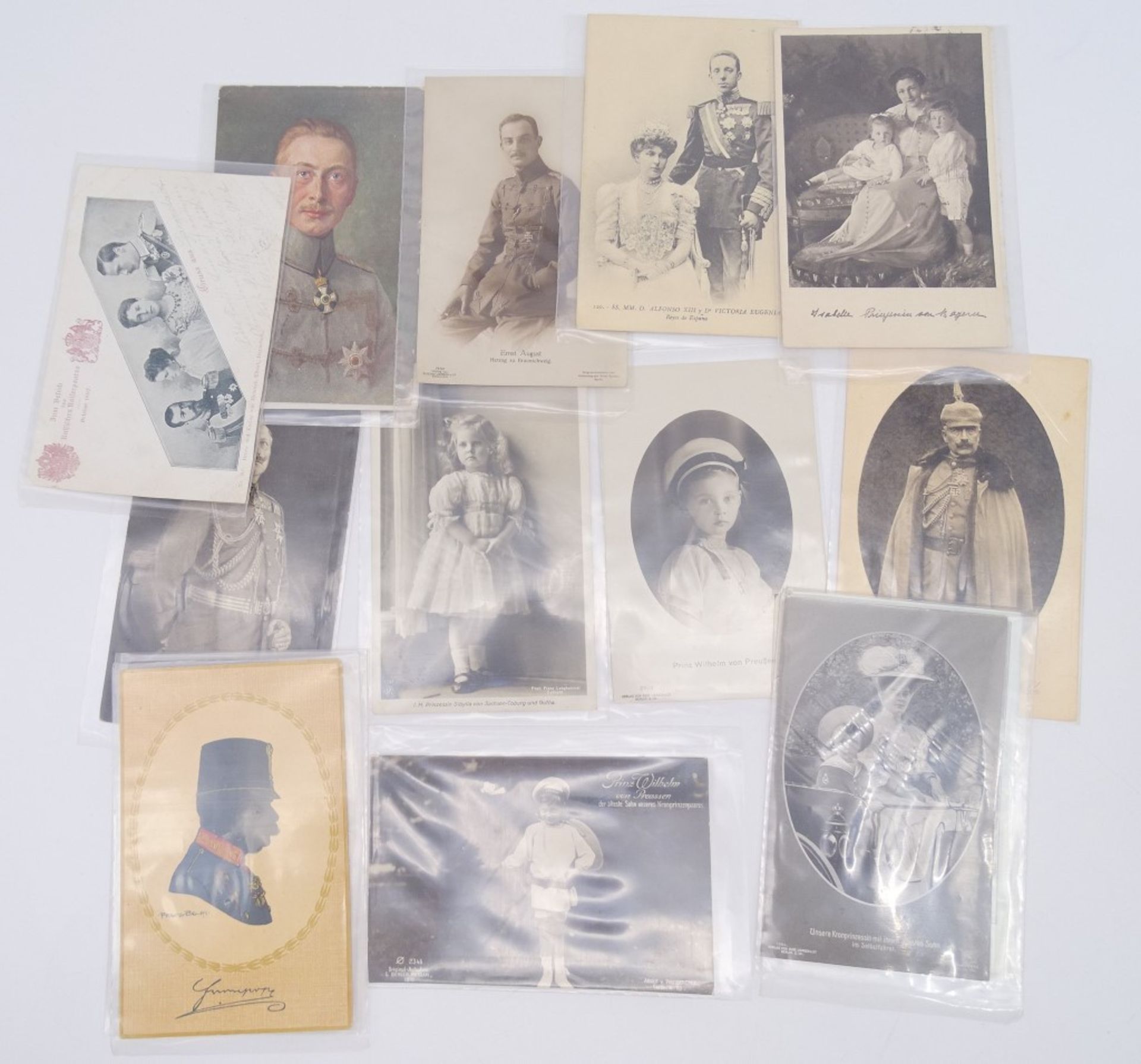 Konvolut Postkarten, Kaiserreich, mit patriotischen Motiven, viele Wohlfahrtskarten, ca. 170 St., e - Bild 7 aus 9
