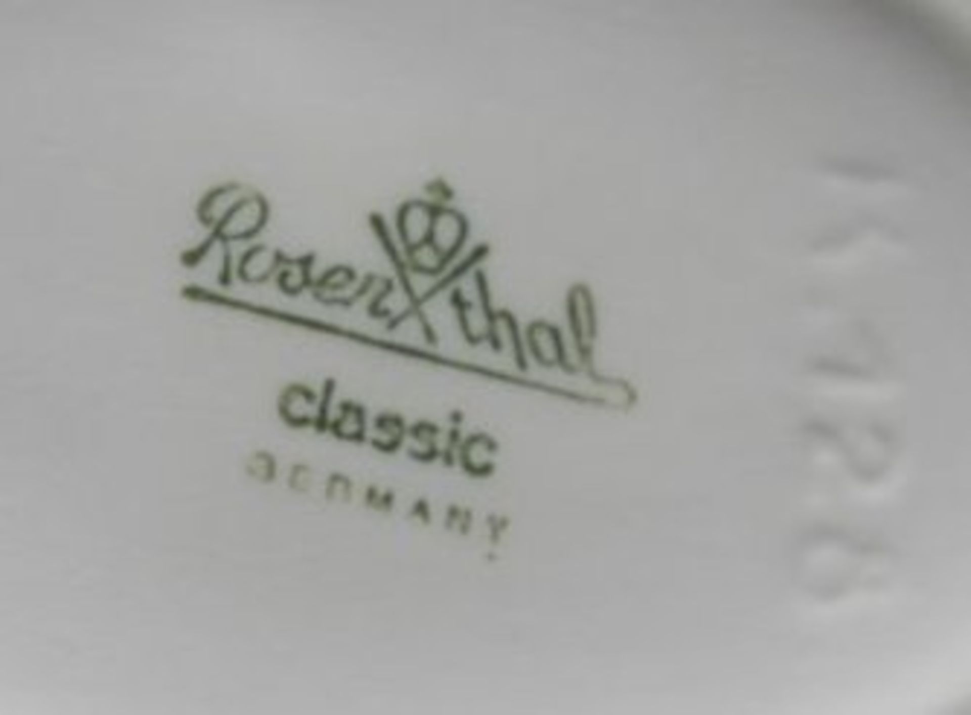 Ente, Rosenthal classic, Weißporzellan, H-7cm. - Bild 3 aus 3