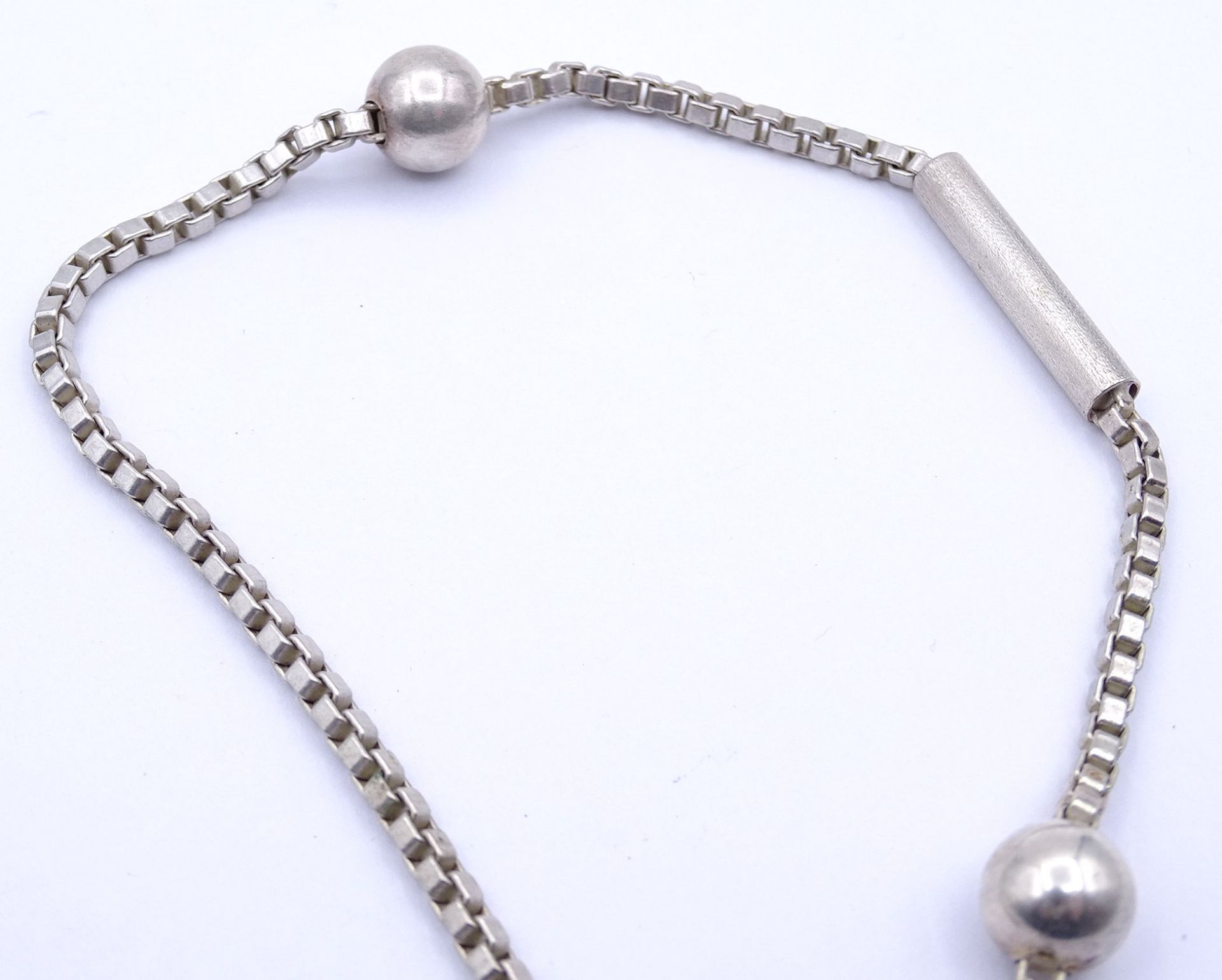 Lange Halskette, Silber gepr., L. 74cm, 46g. - Image 3 of 4