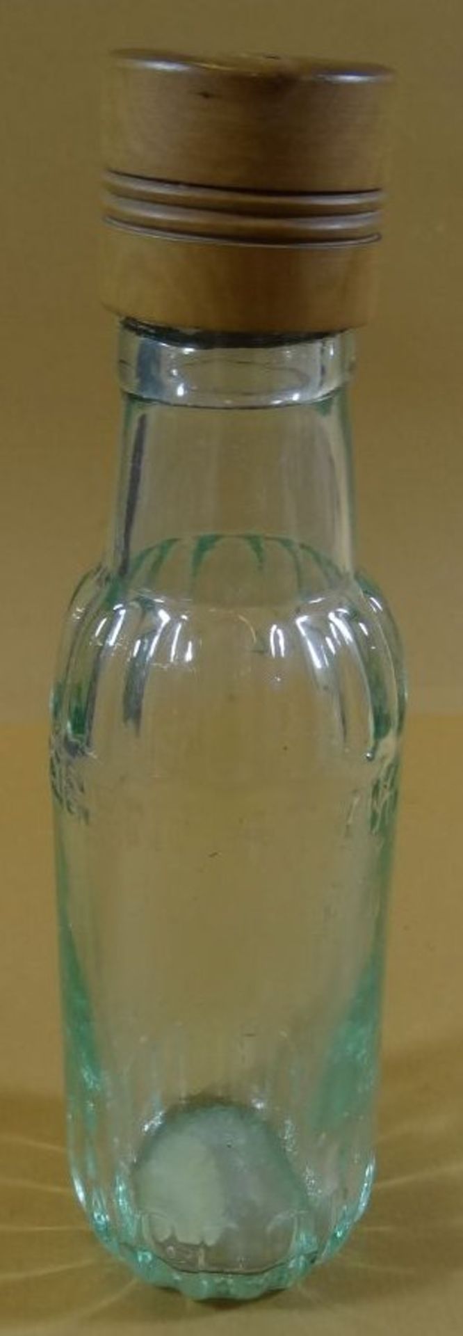 Flasche um 1900 "A.Samb-Liverpool", H-18 cm - Bild 3 aus 4