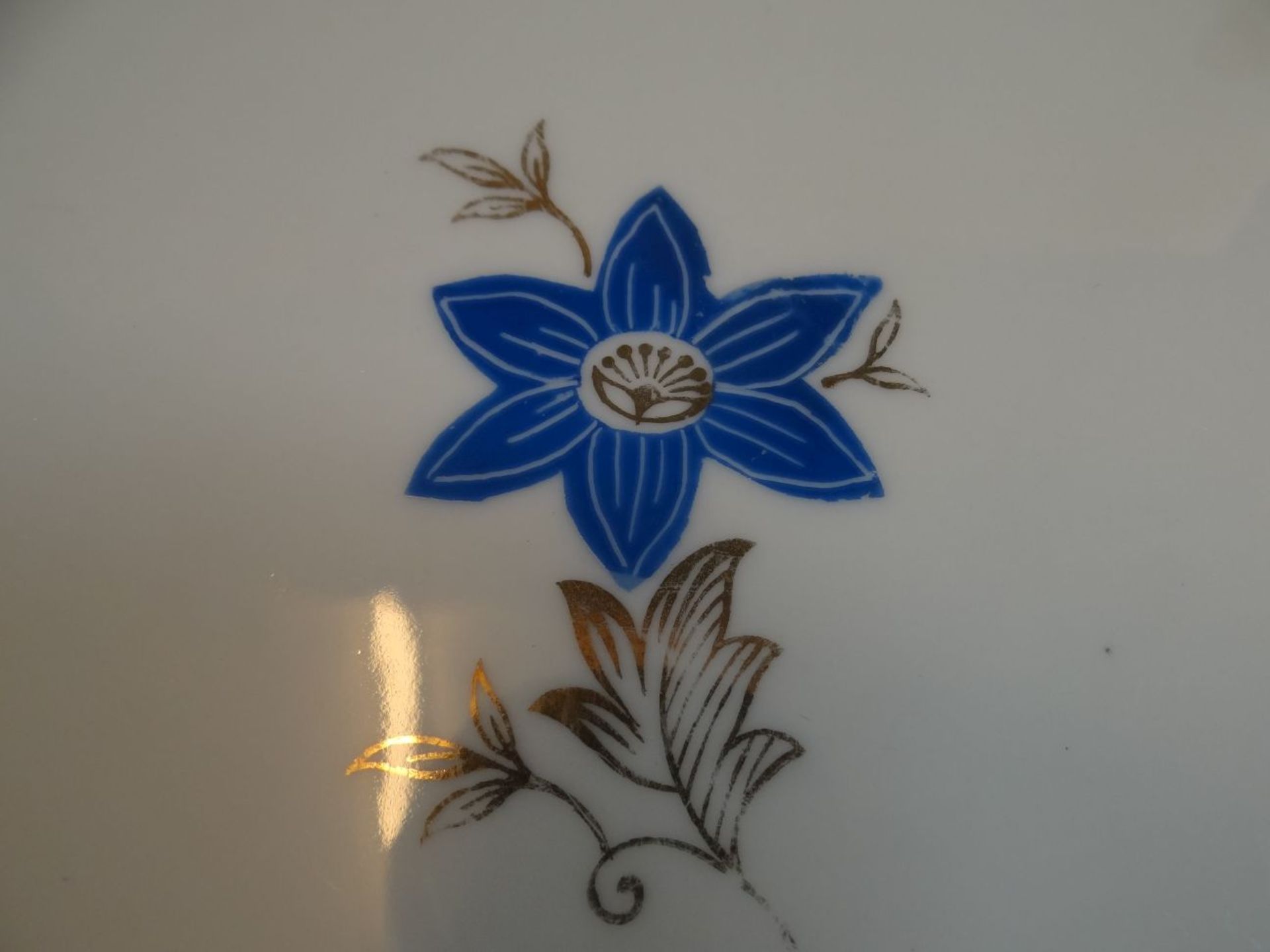 Kuchenplatte "Tillowitz" Blumendekor, D-30 cm - Bild 3 aus 5