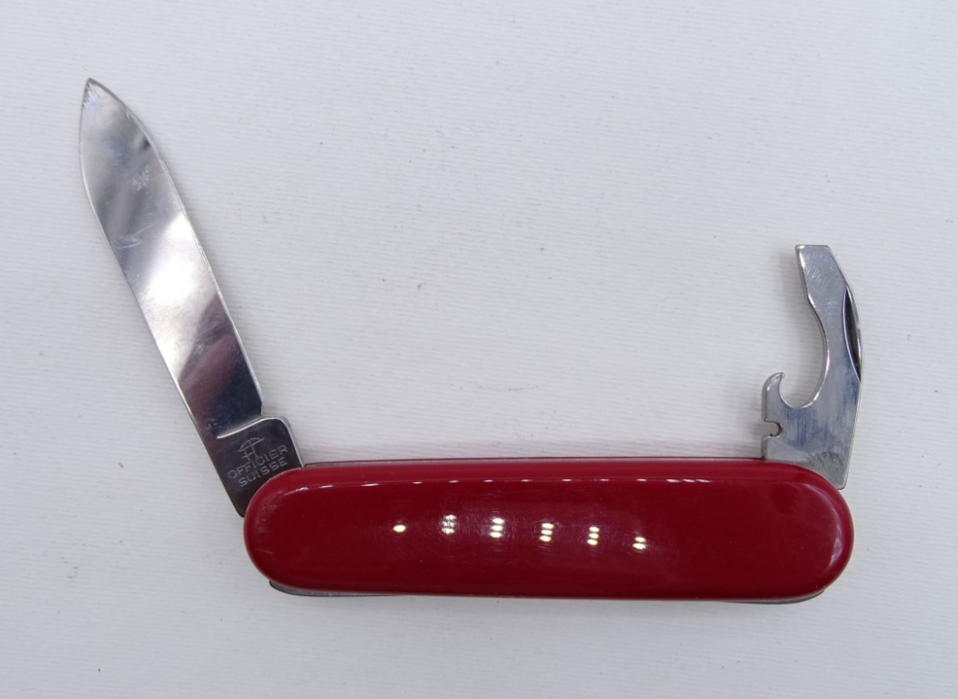 Victorinox Schweizer Offiziersmesser in OVP, L. 8 cm, Schachtel leicht beschädigt - Bild 3 aus 5