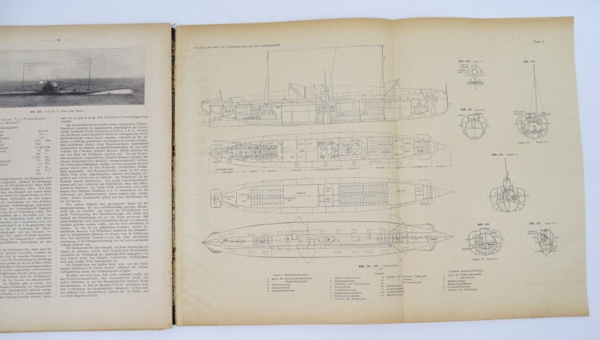 2 Bücher: "Die Amerika-Fahrt des Z.R.III", Amsel-Verlag, Wiesbaden 1925 und "Die Unterseeboote der  - Bild 14 aus 16