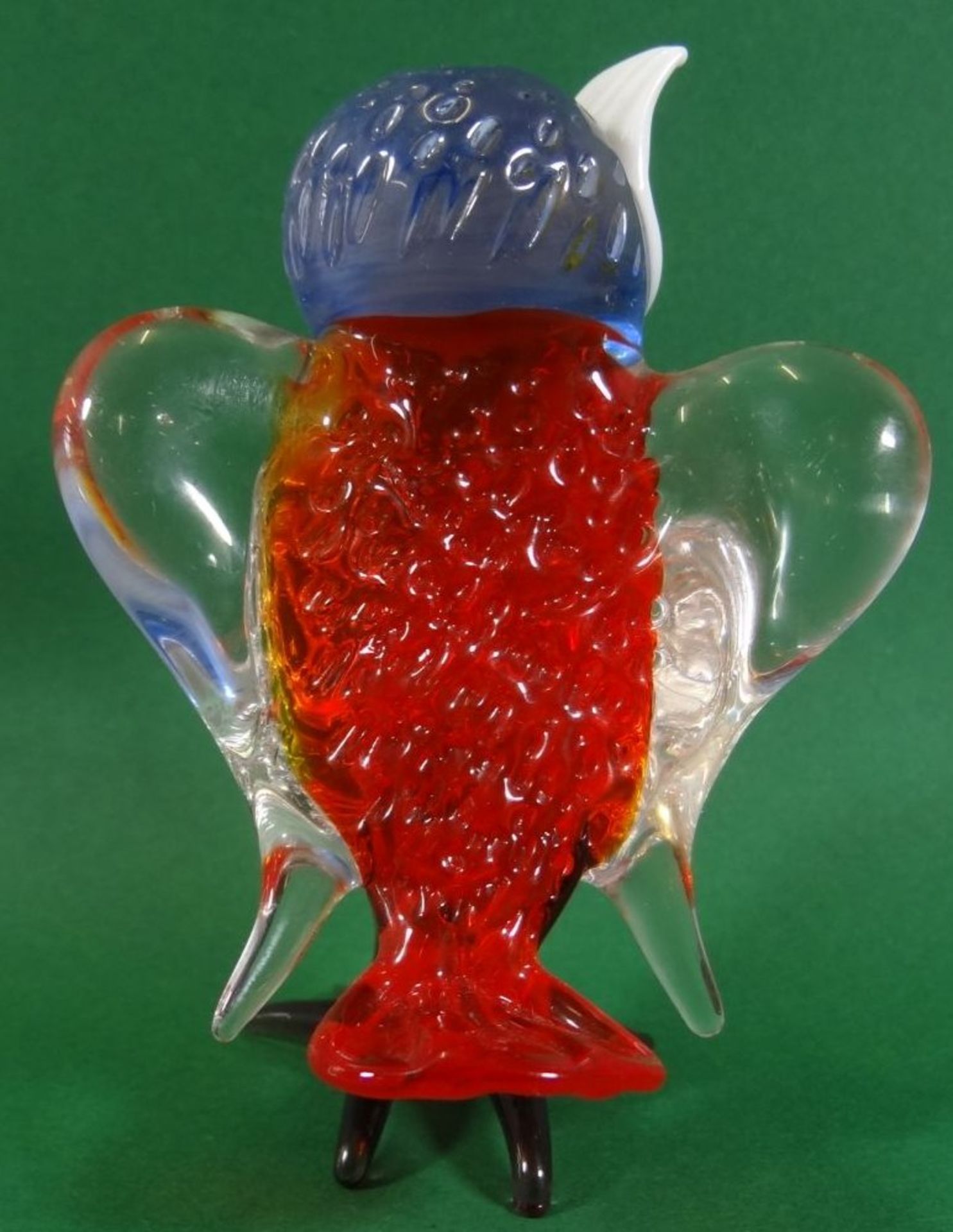 Eule "Murano" bunt, H-10 cm - Image 3 of 5