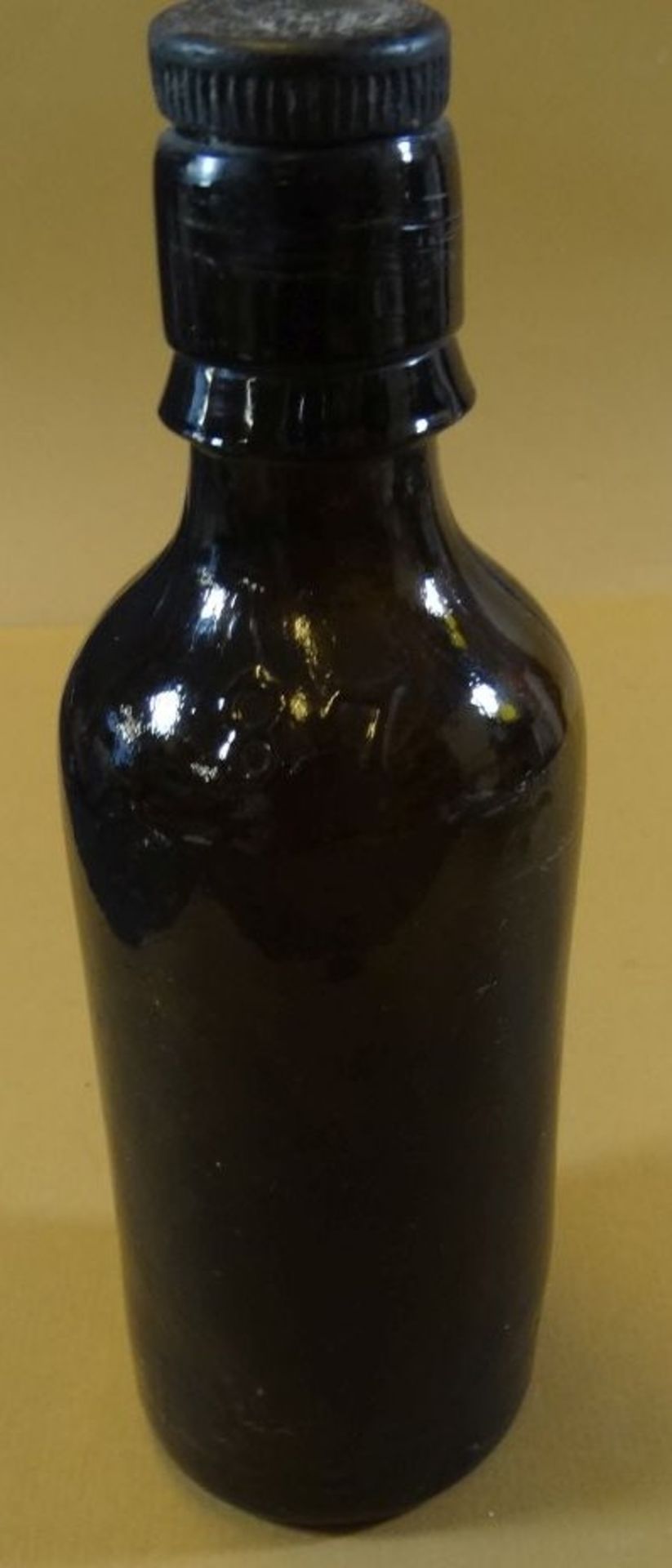 Flasche um 1900 mit Verschluss "Barret&Co" Limo, London, H-20 cm - Bild 5 aus 7