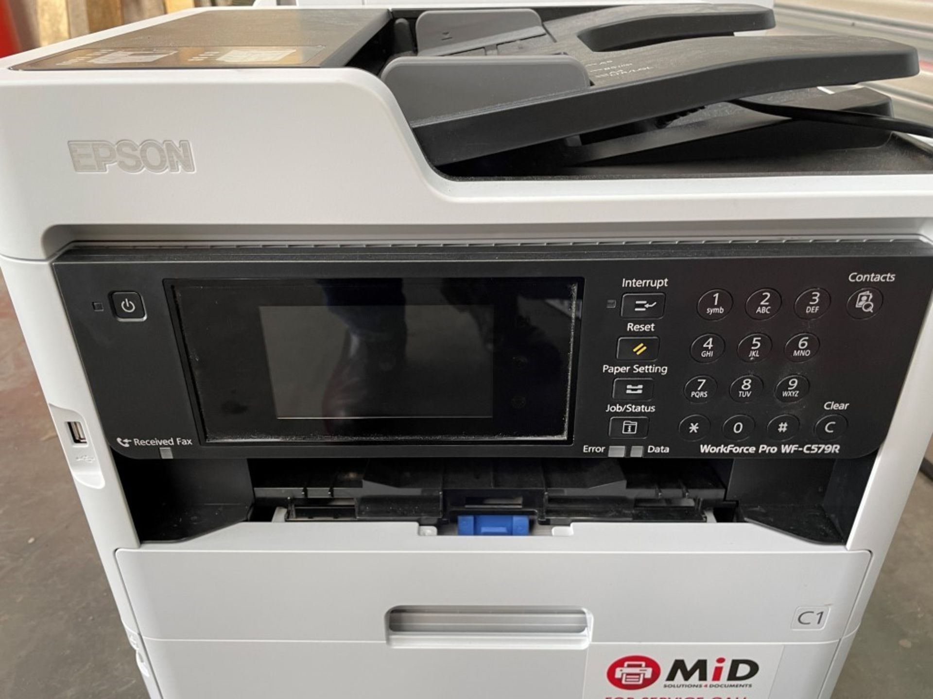 Epson WorkForce Pro WF-C579R Colour Printer / Photocopier / Fax / Scanner - Image 4 of 6