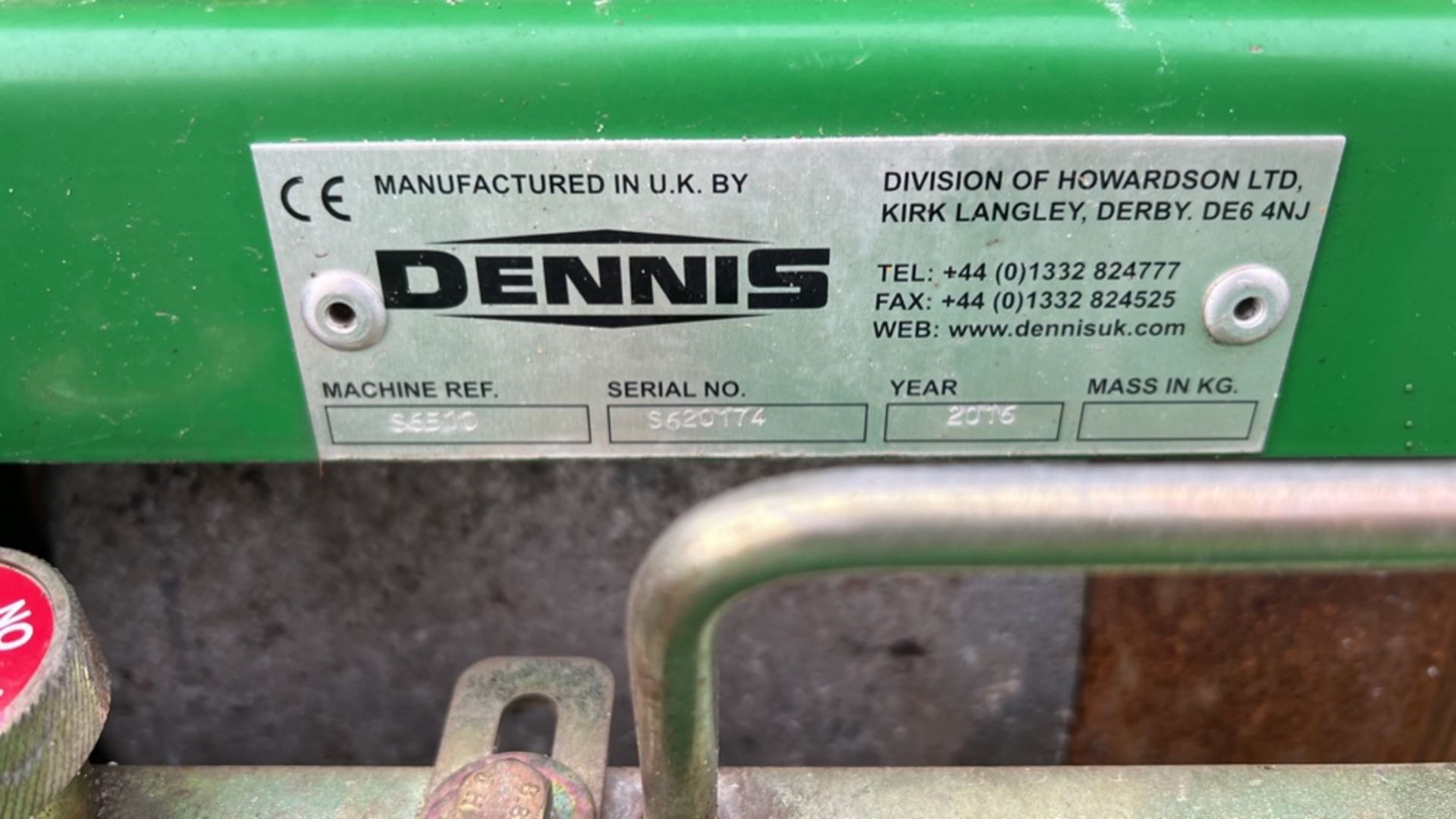 DENNIS SUPER SIX 510 WALK BEHIND MOWER - Image 7 of 8