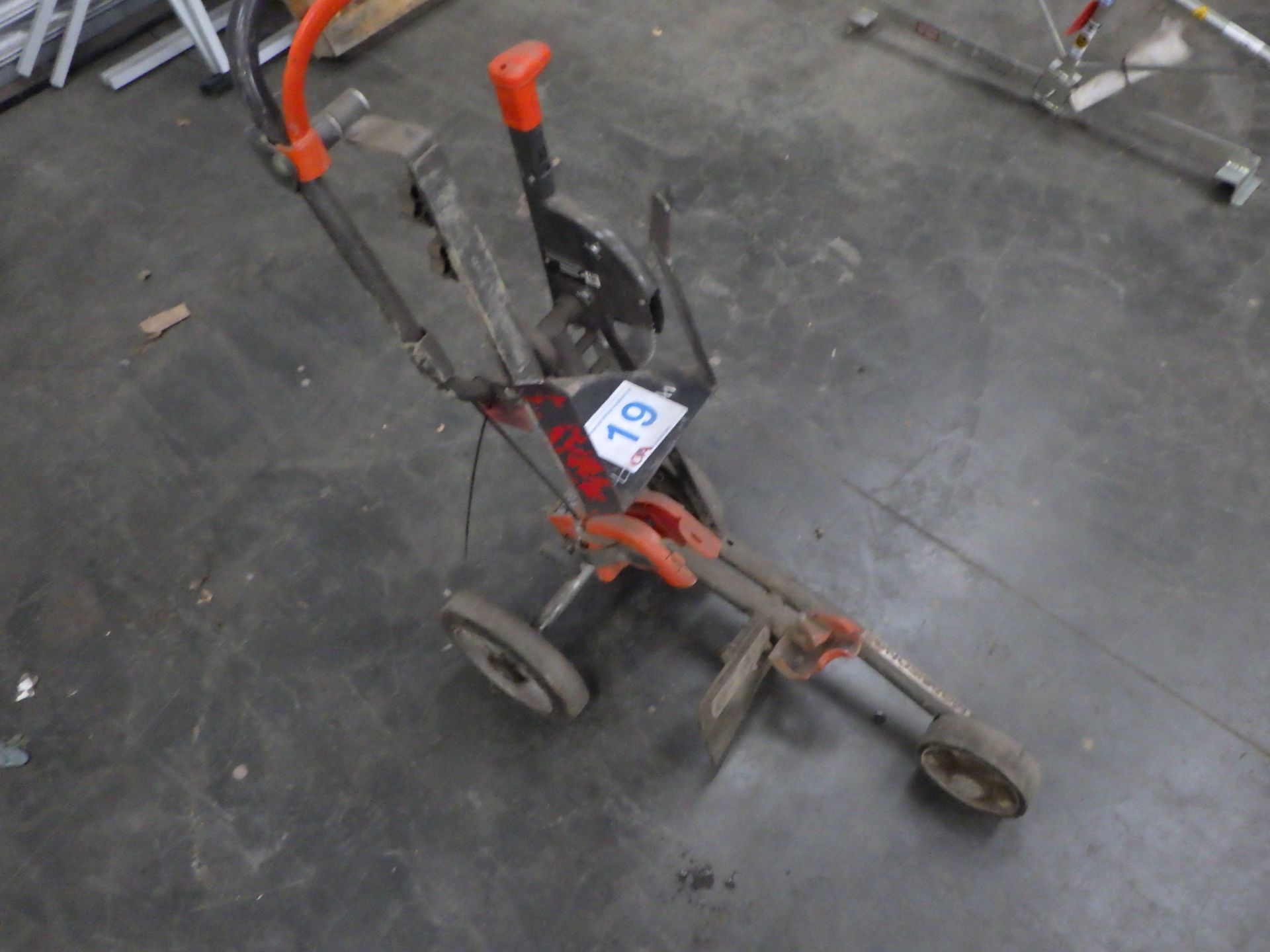 HUSQVARNA DISC CUTTER TROLLEY - Image 2 of 4