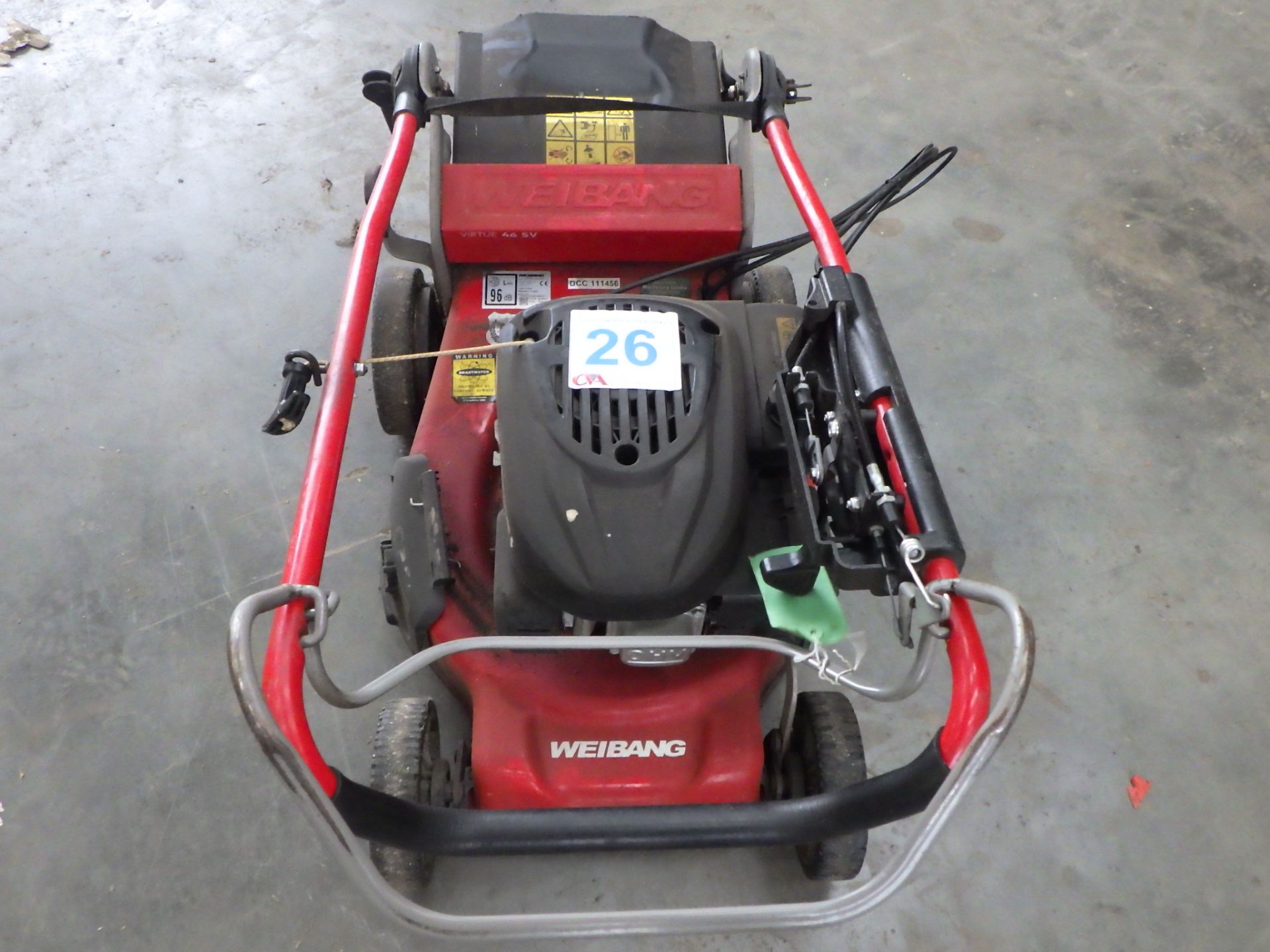 WEIBANG VIRTU 465 PETROL LAWN MOWER - Image 3 of 4