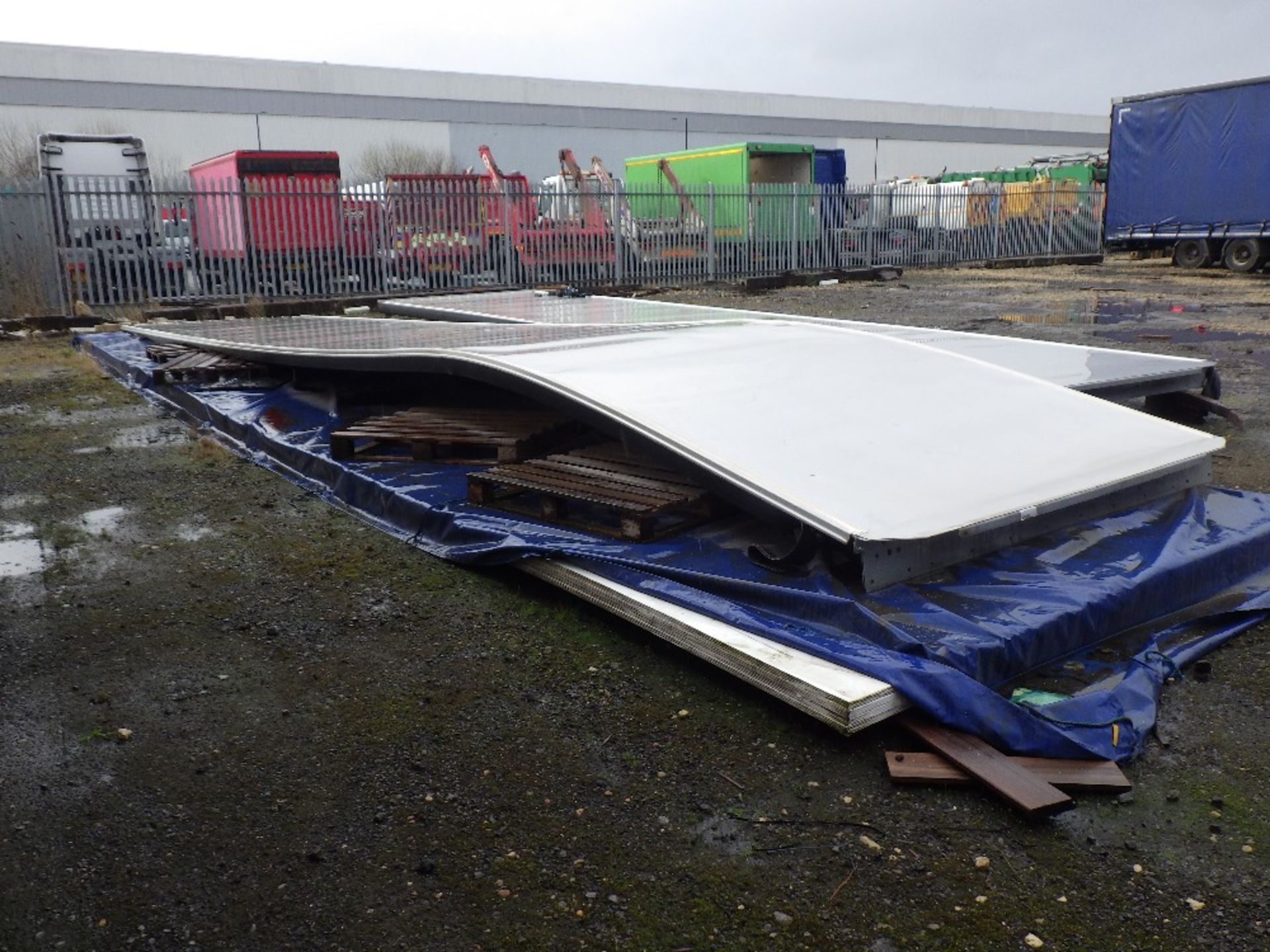 GRP PANELS (13.6M) **ROOF PANEL NOT INCL.**