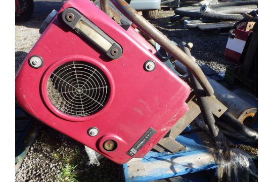 Gardner denver sk18 blower unit on frame - Image 4 of 5