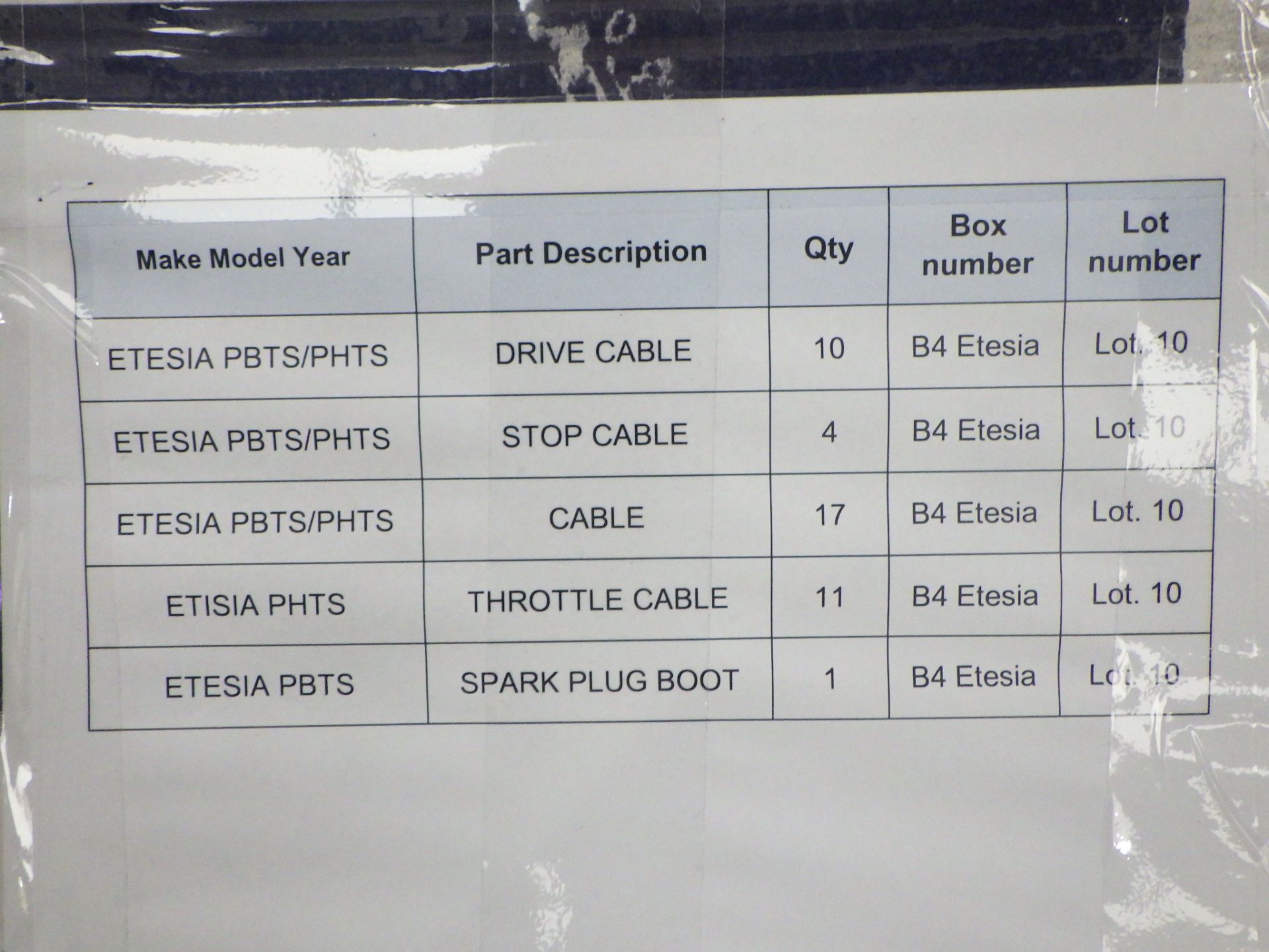 Assorted Etesia spares - Image 6 of 22