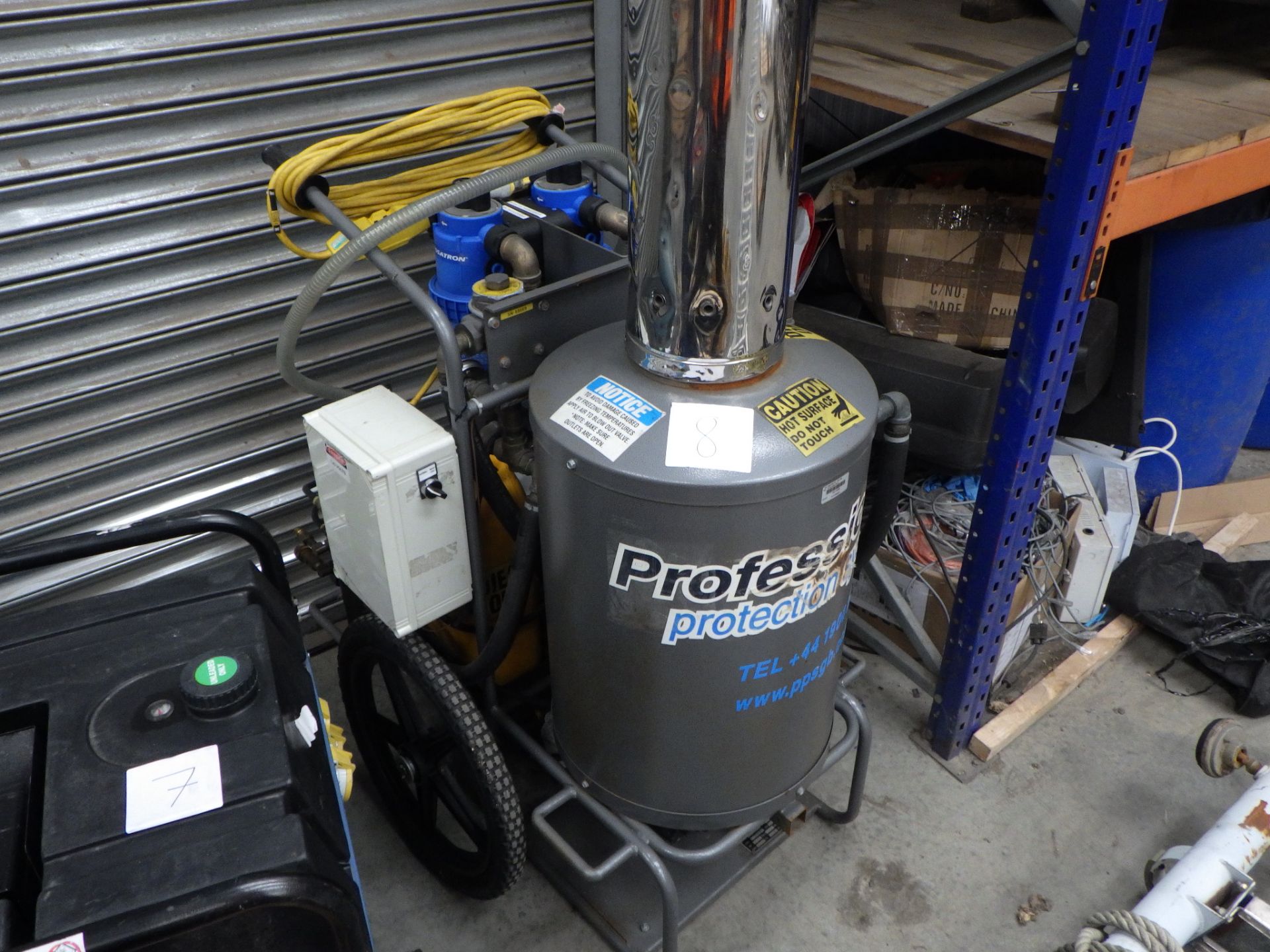 PROFESSIONAL PROTECTION SYSTEMS SF12-A-AC PORTABLE BOILER