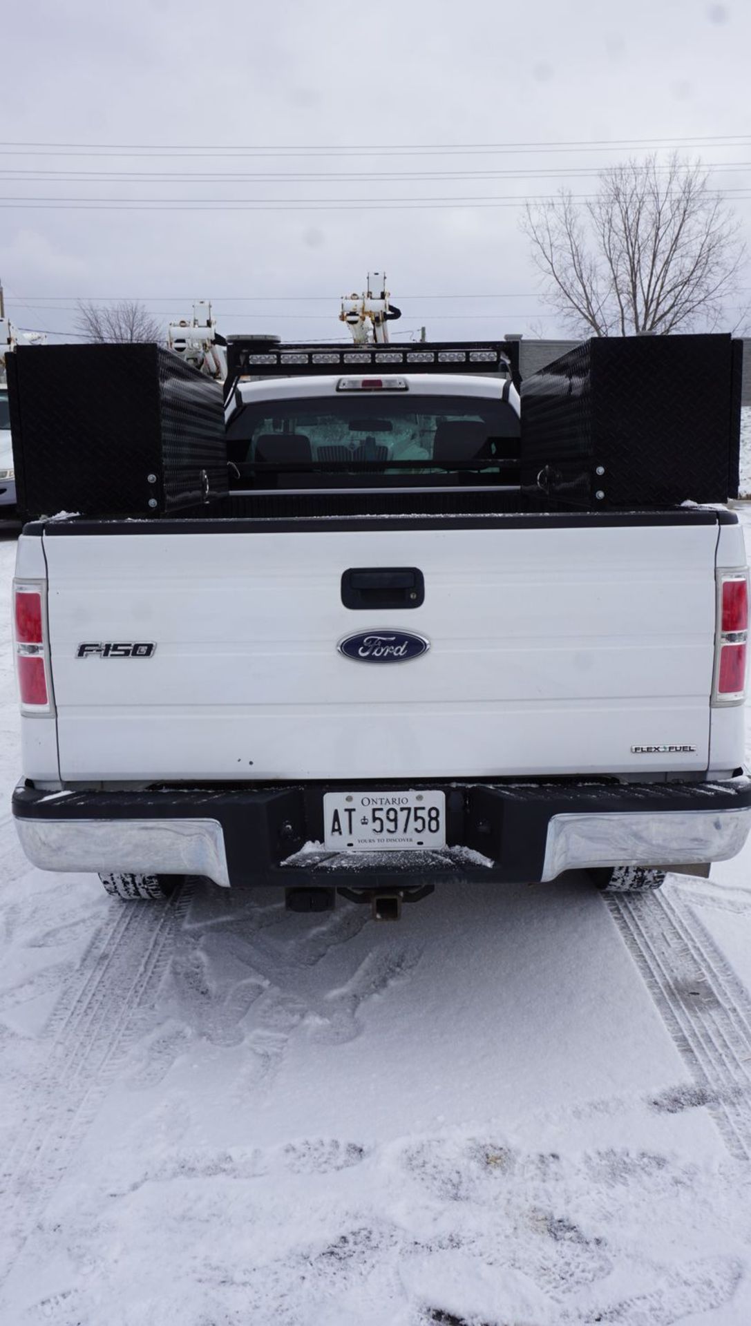 2014 FORD F150XL REG CAB 4X2 PICKUP W/ 5.0L V8 GAS ENGINE C/W (2) WEATHER GUARD HI-SIDE TOOL BOXES, - Image 6 of 8