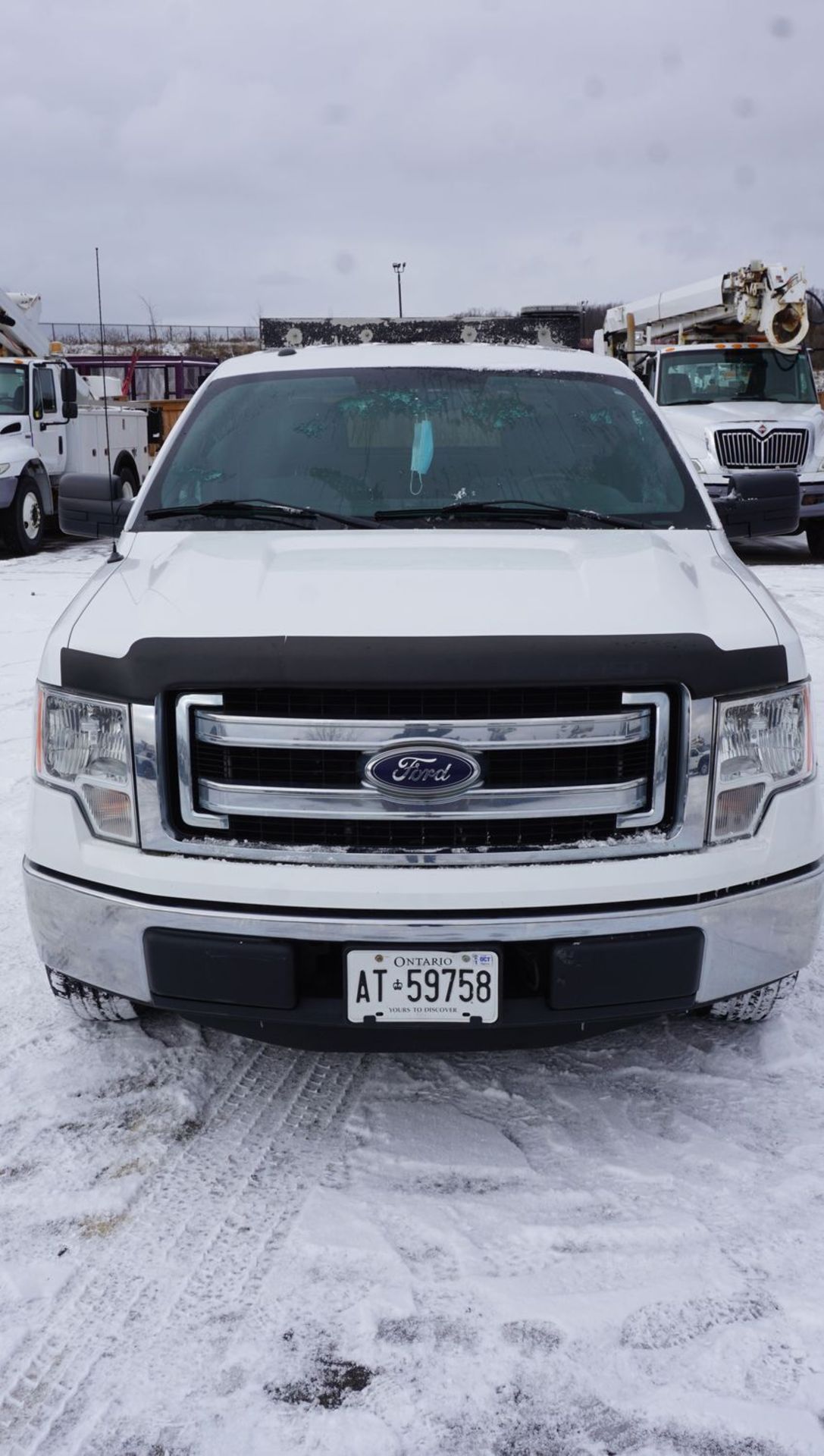 2014 FORD F150XL REG CAB 4X2 PICKUP W/ 5.0L V8 GAS ENGINE C/W (2) WEATHER GUARD HI-SIDE TOOL BOXES, - Image 2 of 8