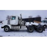 2002 WESTERN STAR 4900 CONVENTIONAL CAB TRUCK W/ DETROIT 12.7 L ENGINE, EATON FULLER 18-SPEED TRANS