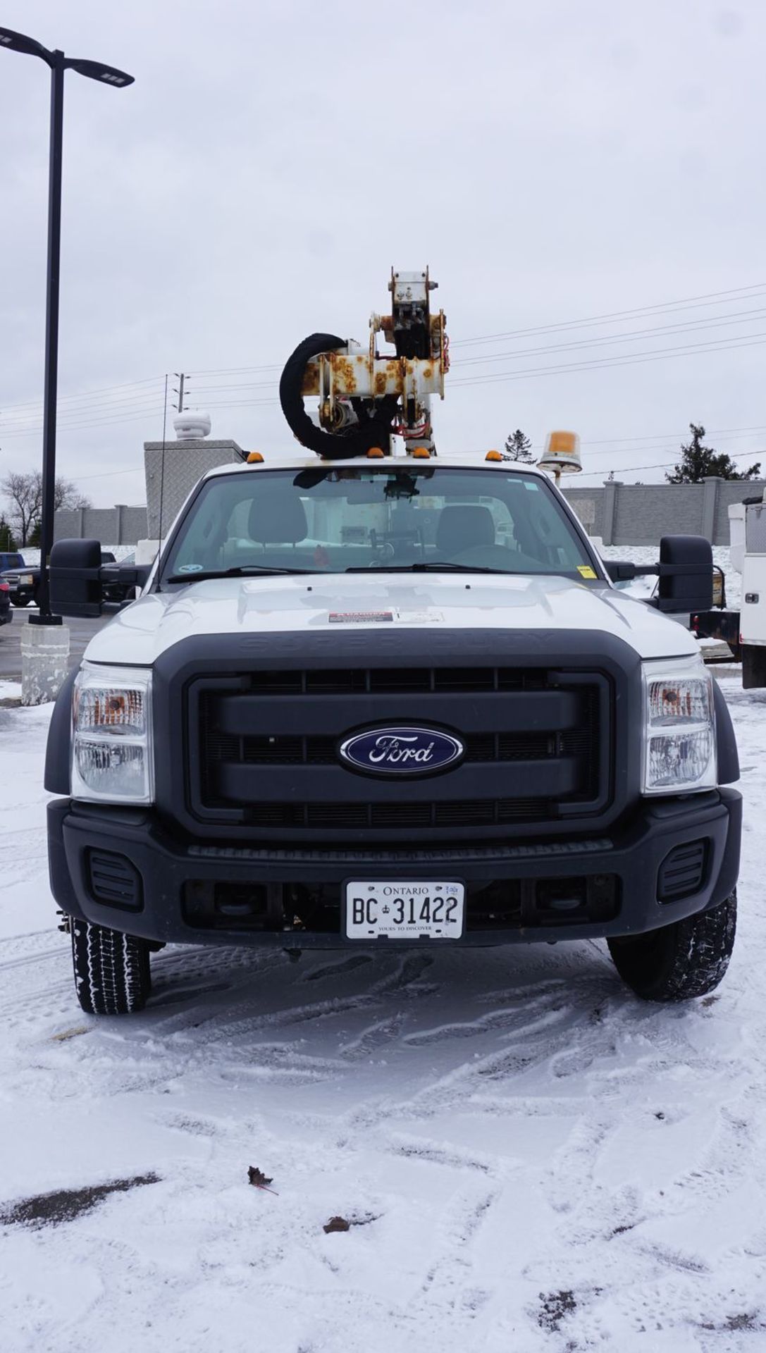 2015 ALTEC AT37G ARTICULATING TELESCOPIC BOOM & BUCKET MOUNTED ON 2015 FORD F550XL SUPER DUTY TRUCK - Image 3 of 18