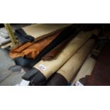 LOT - BROWN ASSTD HEAVY WEIGHT LEATHER