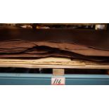 LOT - 481 SQFT - TORINO BROWN DOUBLE SHOULDER LEATHER
