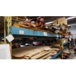 SECTIONS - TRIPLE-A 4" X 126" X 99 & 111"H PALLET RACKING (DELAYED PICKUP)
