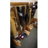 LOT - LEATHER BELTS & KNIFE SLEEVES
