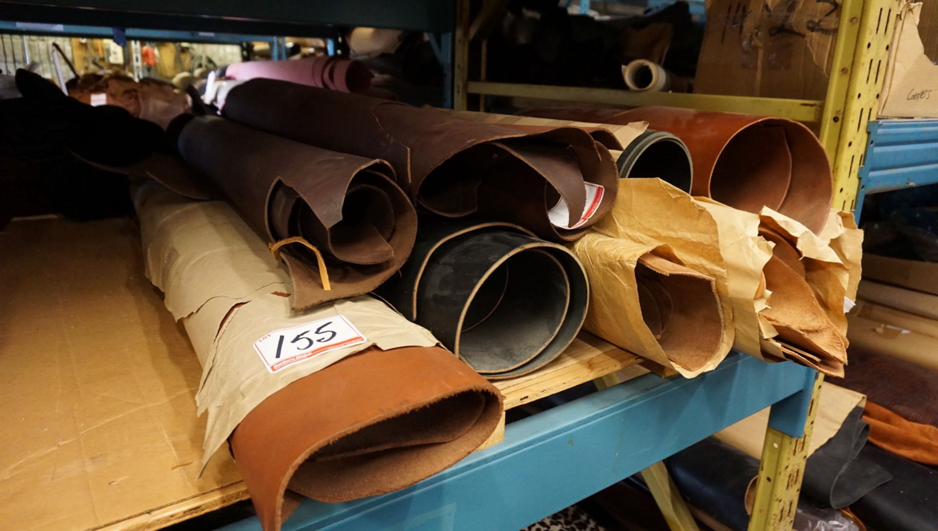 LOT - ASSORTED HEAVY GAUGE LEATHER