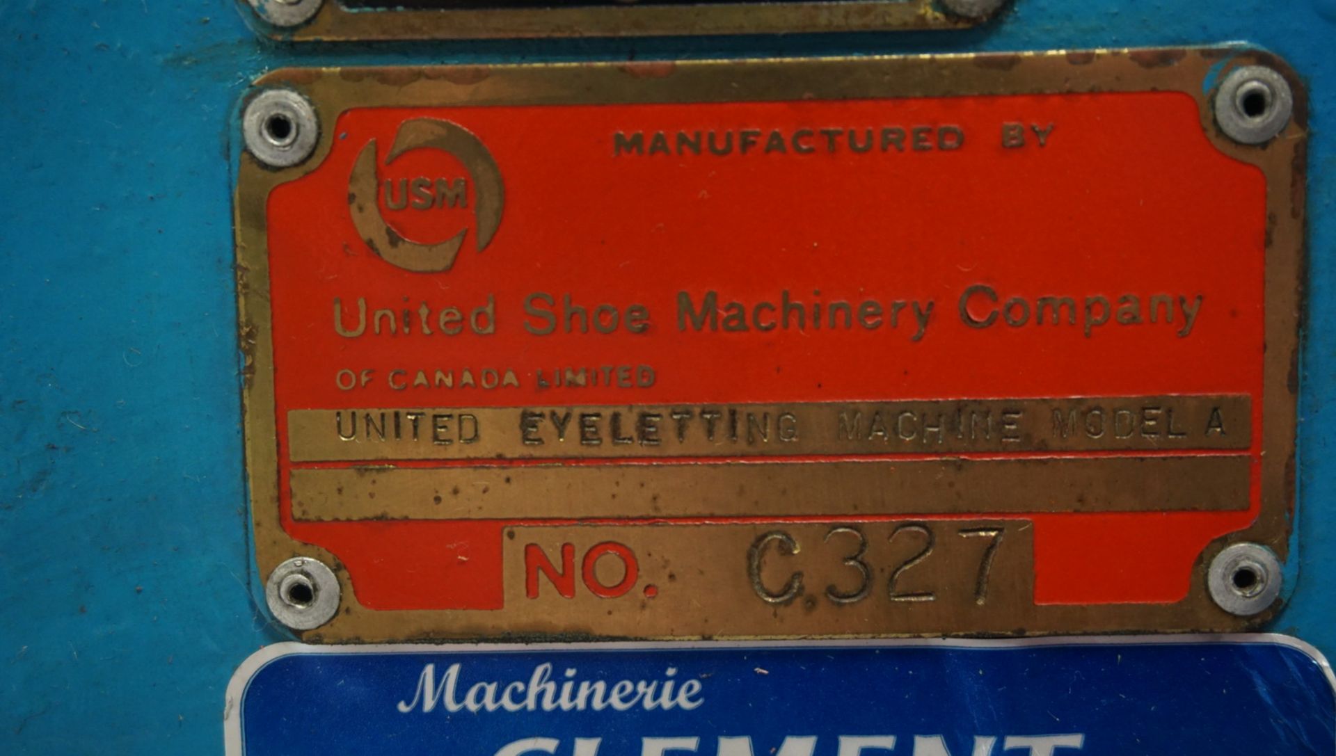 USM MODEL A EYELET MACHINE (110V) - Image 4 of 5