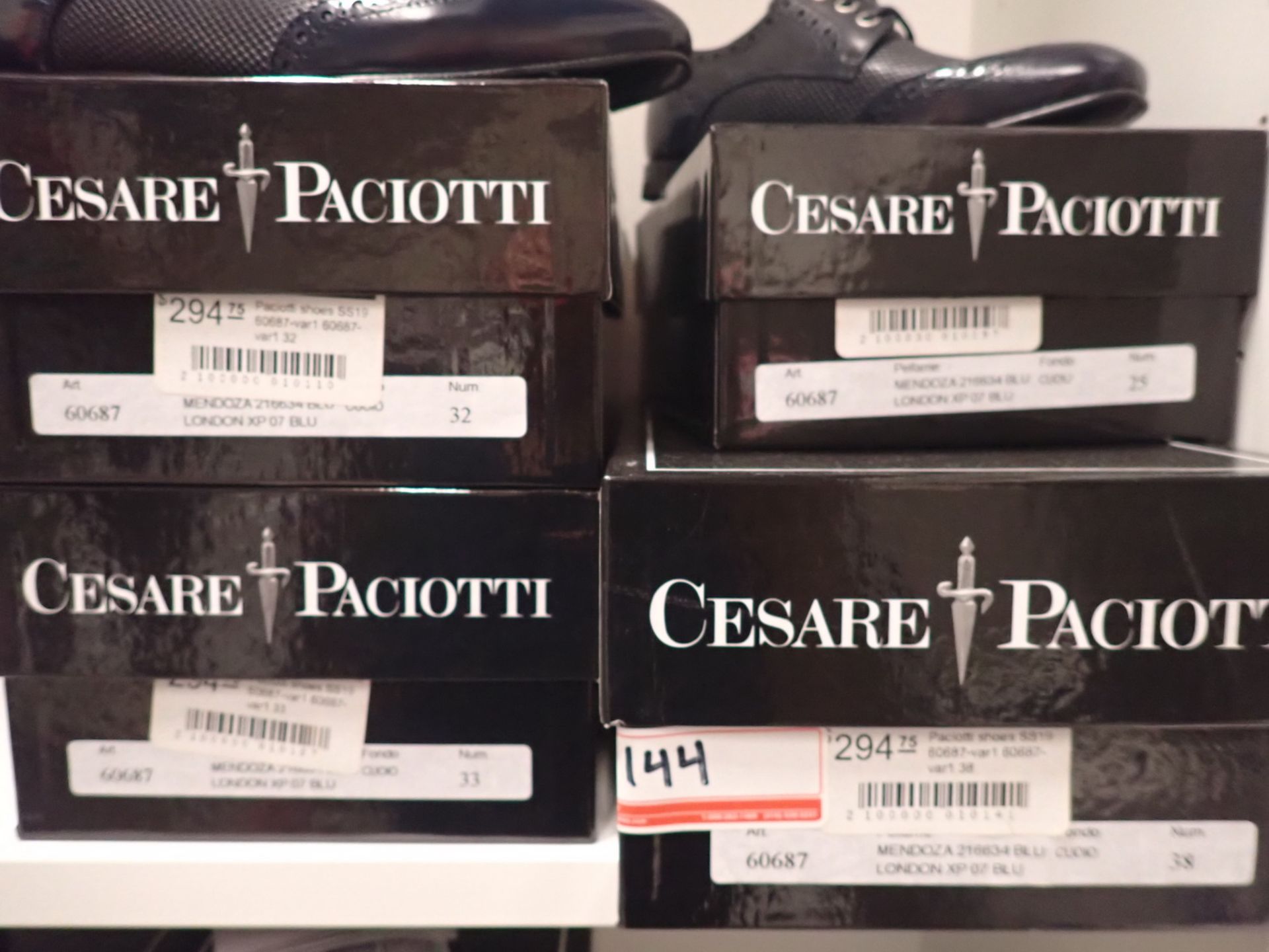 PAIRS - CESARE PACIOTTI BOYS DRESS SHOES - Image 2 of 2