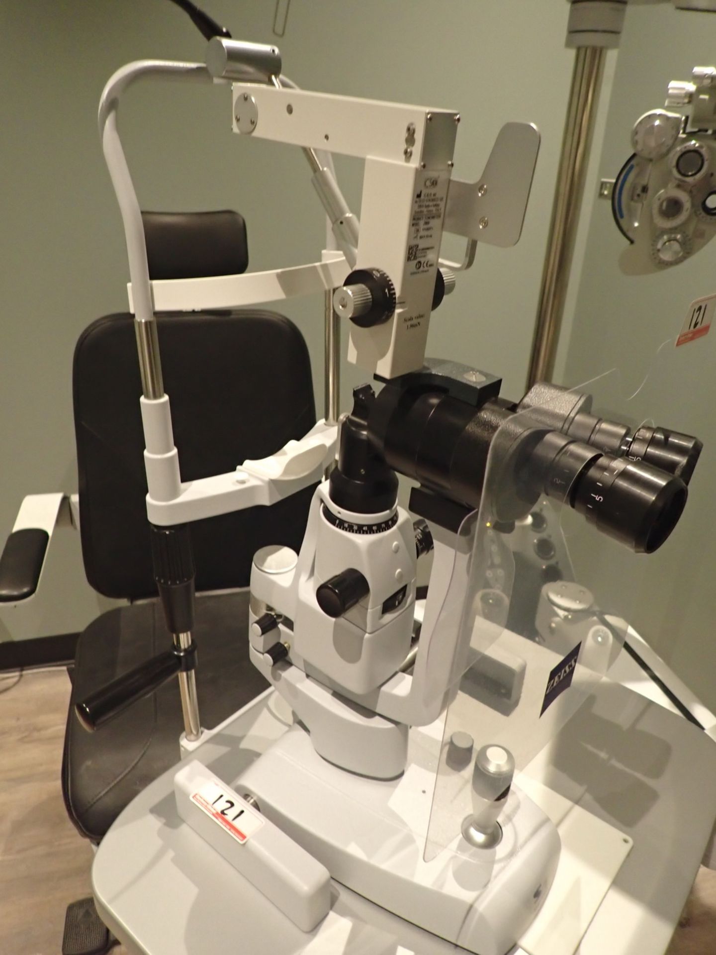 S4OPTIK SL9800 2X SLIT LAMP MICROSCOPE, S/N 17020034