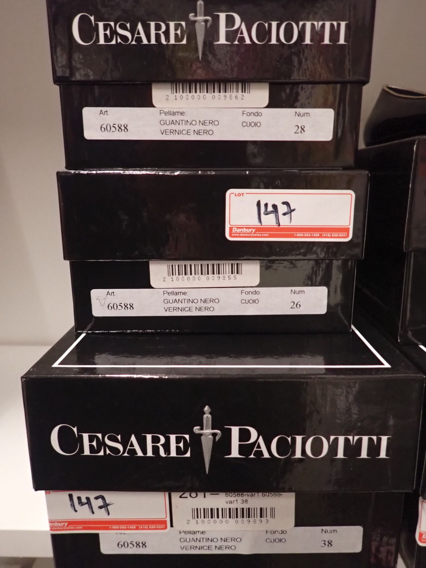 PAIRS - CESARE PACIOTTI GIRLS DRESS SHOES - Image 2 of 3