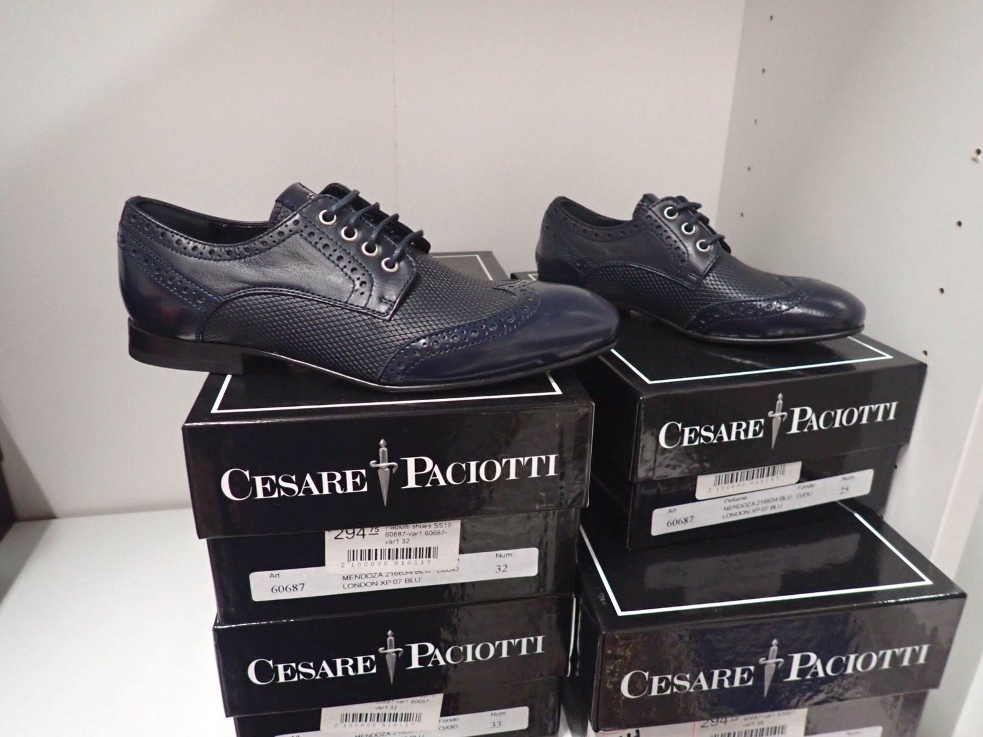 PAIRS - CESARE PACIOTTI BOYS DRESS SHOES