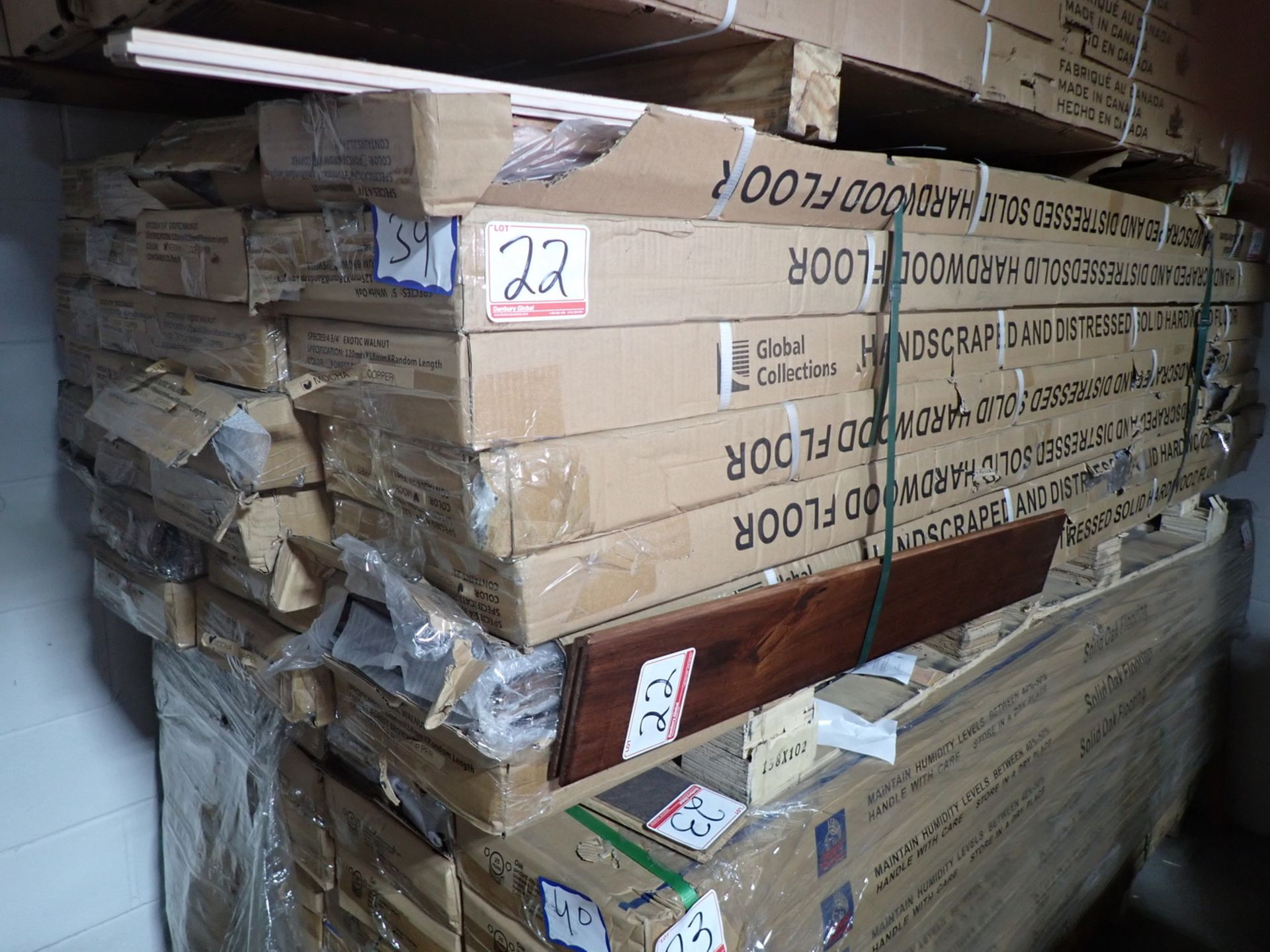 BOXES - EXOTIC WALNUT MOCHA 4-3/4" X 18MM X 120MM HARDWOOD FLOORING (21.7 SQFT / BOX) - Image 4 of 4