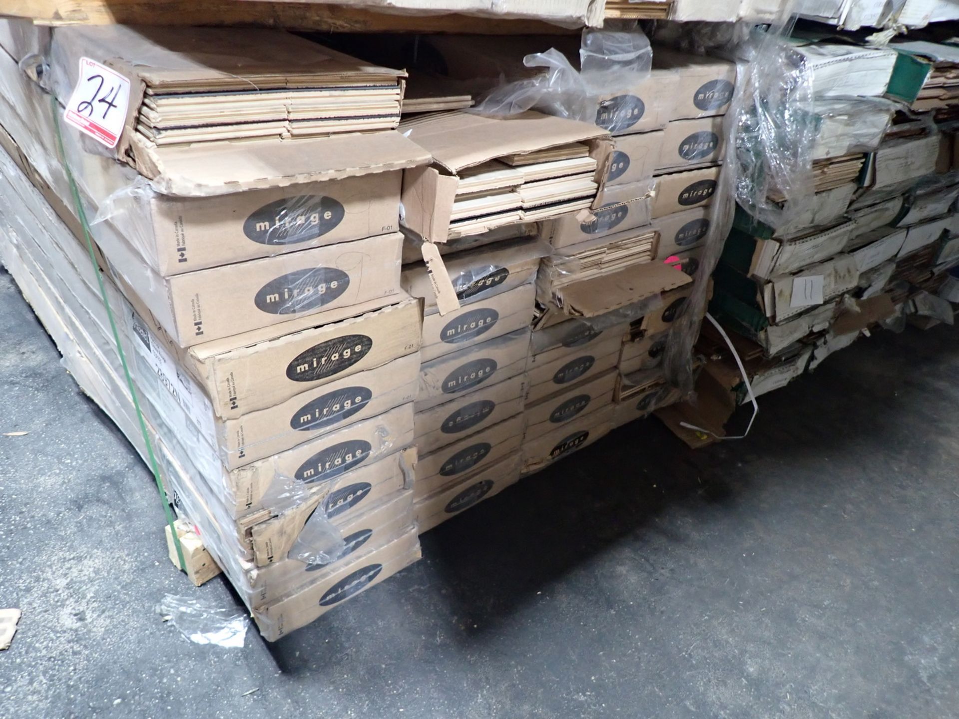 BOXES - RED OAK COFFEE, NEVADA, & GREY 5" ASSORTED HARDWOOD FLOORING (APPROX 34.1 SQFT / BOX) - Image 3 of 3