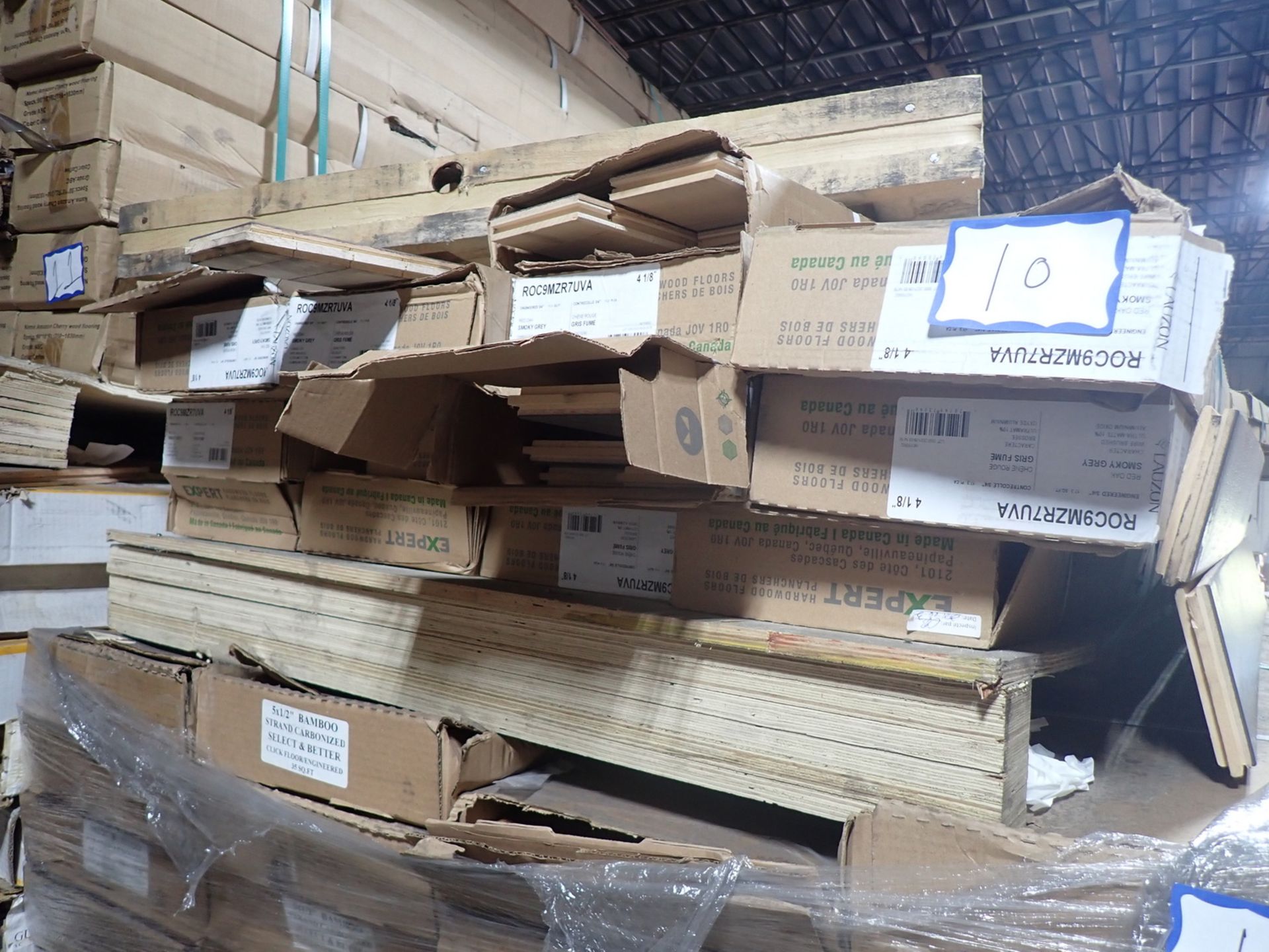 BOXES - RED OAK SMOKEY GREY 4-1/8" X 3/4" ENGINEERED WOOD FLOORING (17.3 SQFT / BOX) - Image 3 of 4