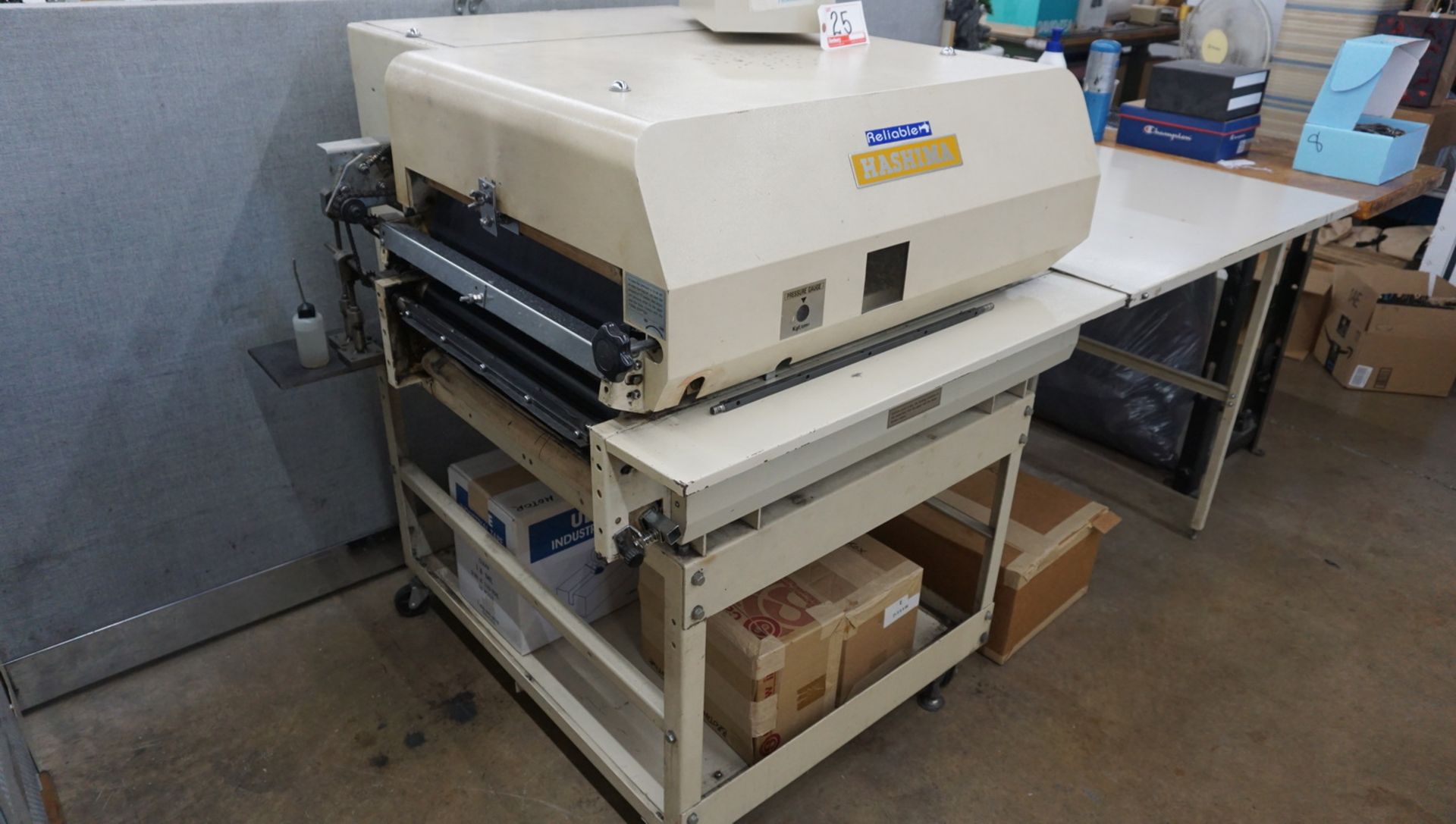 HASHIMA HP-500GS FUSING MACHINE, S/N 09891 - Image 4 of 4