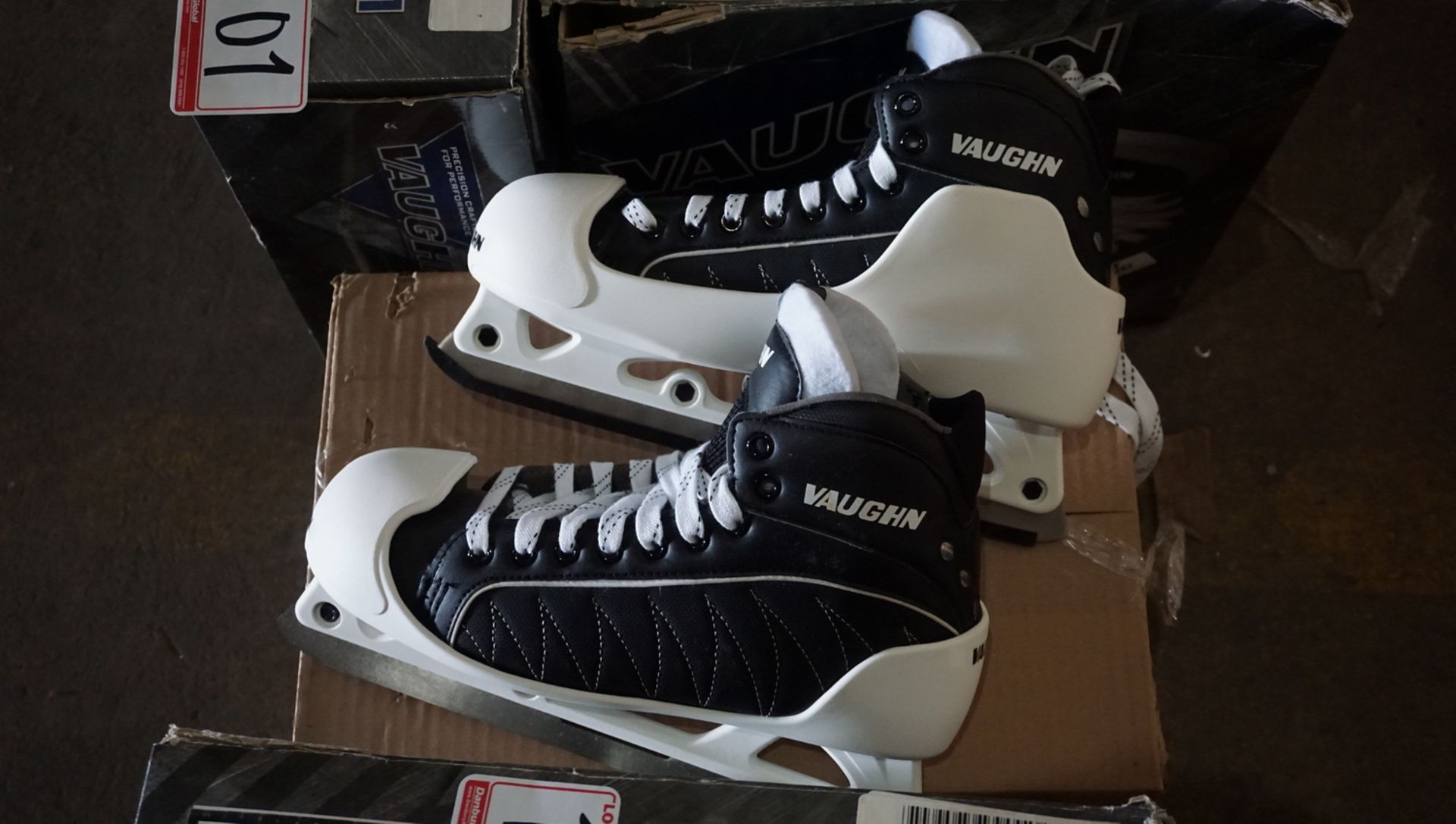 PAIRS - NEW VAUGHN GX1 ASSTD GOALIE SKATES - Image 2 of 3