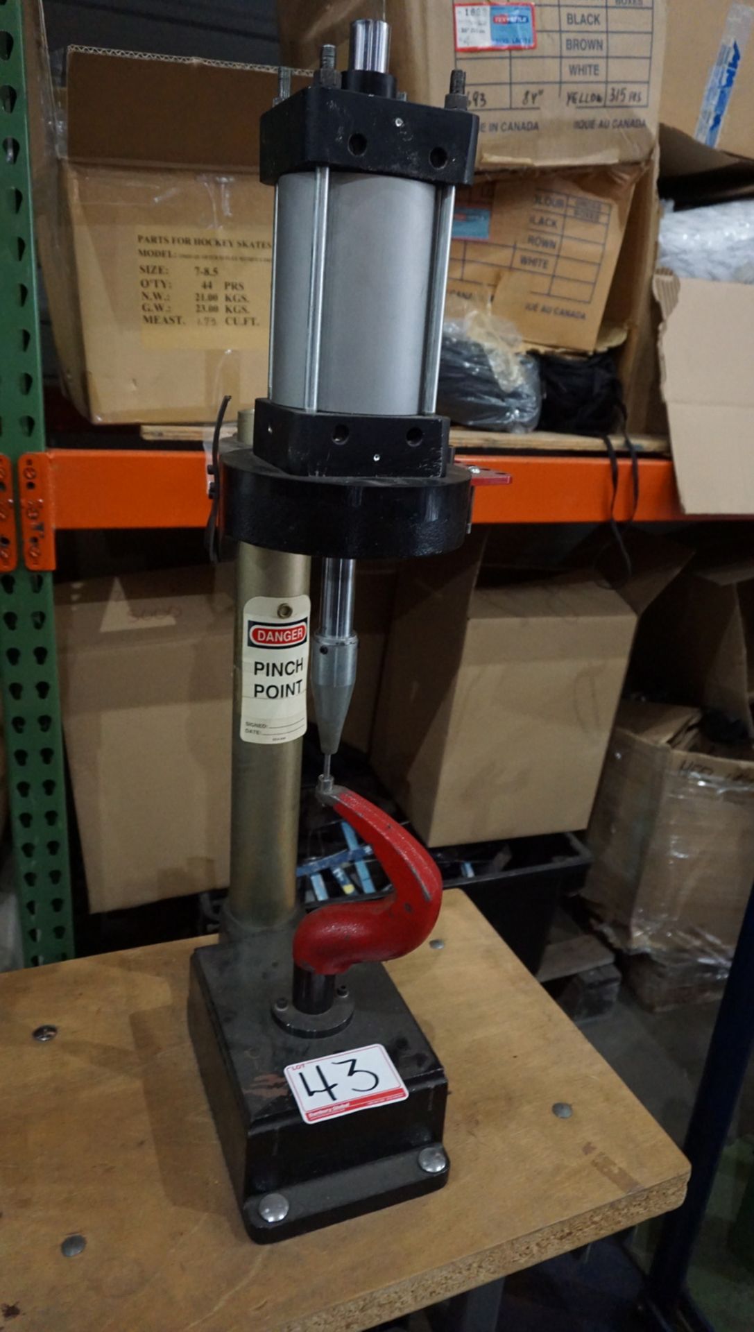 CUSTOM PNEUMATIC GROMMET PRESS