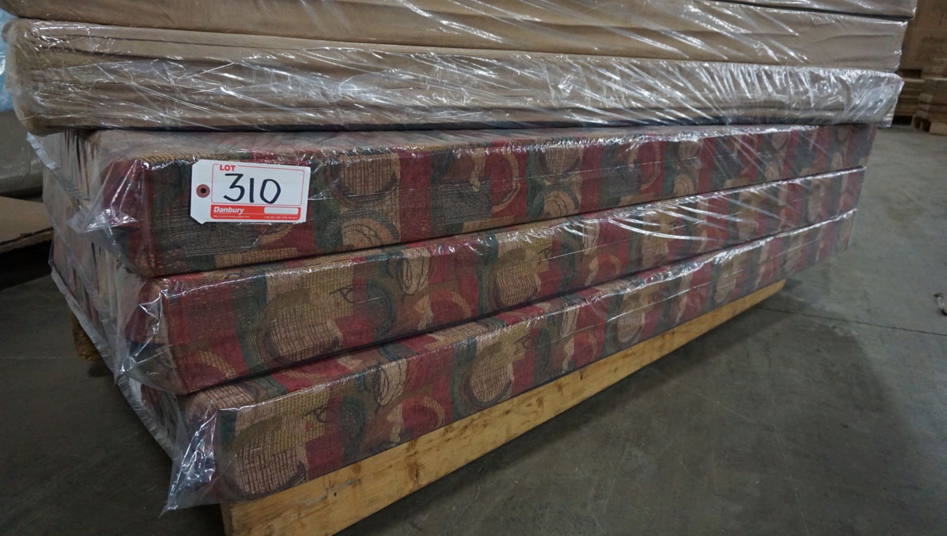 UNITS - 77" X 39" MULTI-COLOR COVERED MATTRESS