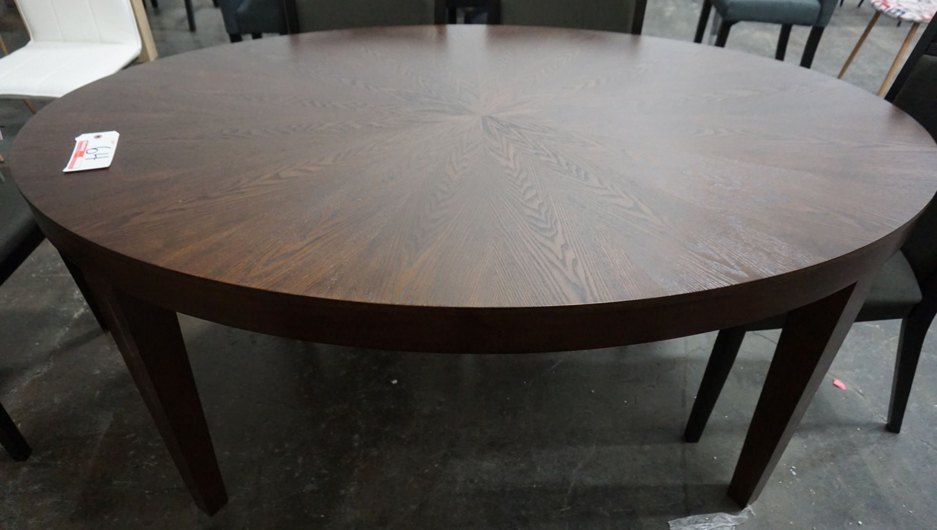 OVAL 67" X 43.5" X 295." DINING TABLE - Image 2 of 2