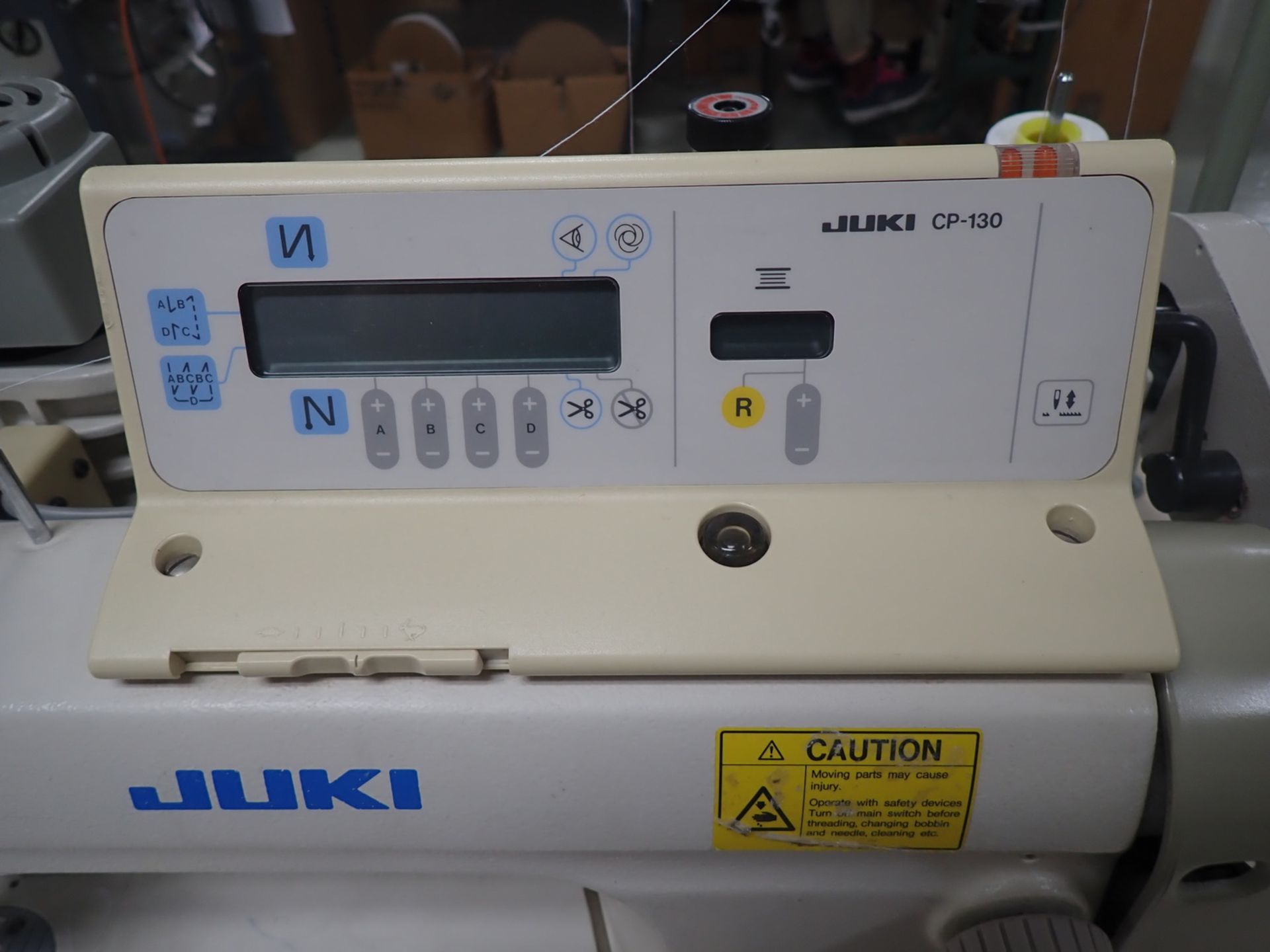 JUKI DDL8500-7 SINGLE NEEDLE MACHINE, S/N 4DORCO4072 W/ RACING PL PULLER (110V) - Image 3 of 9
